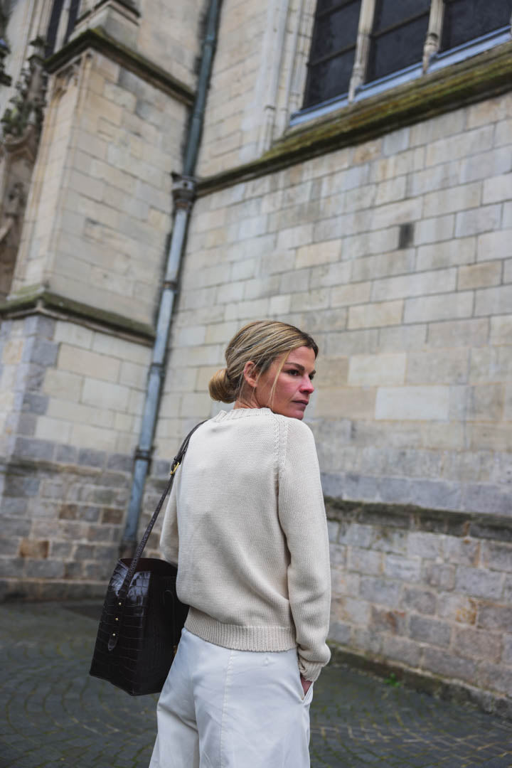 Gabriel beige cardigan