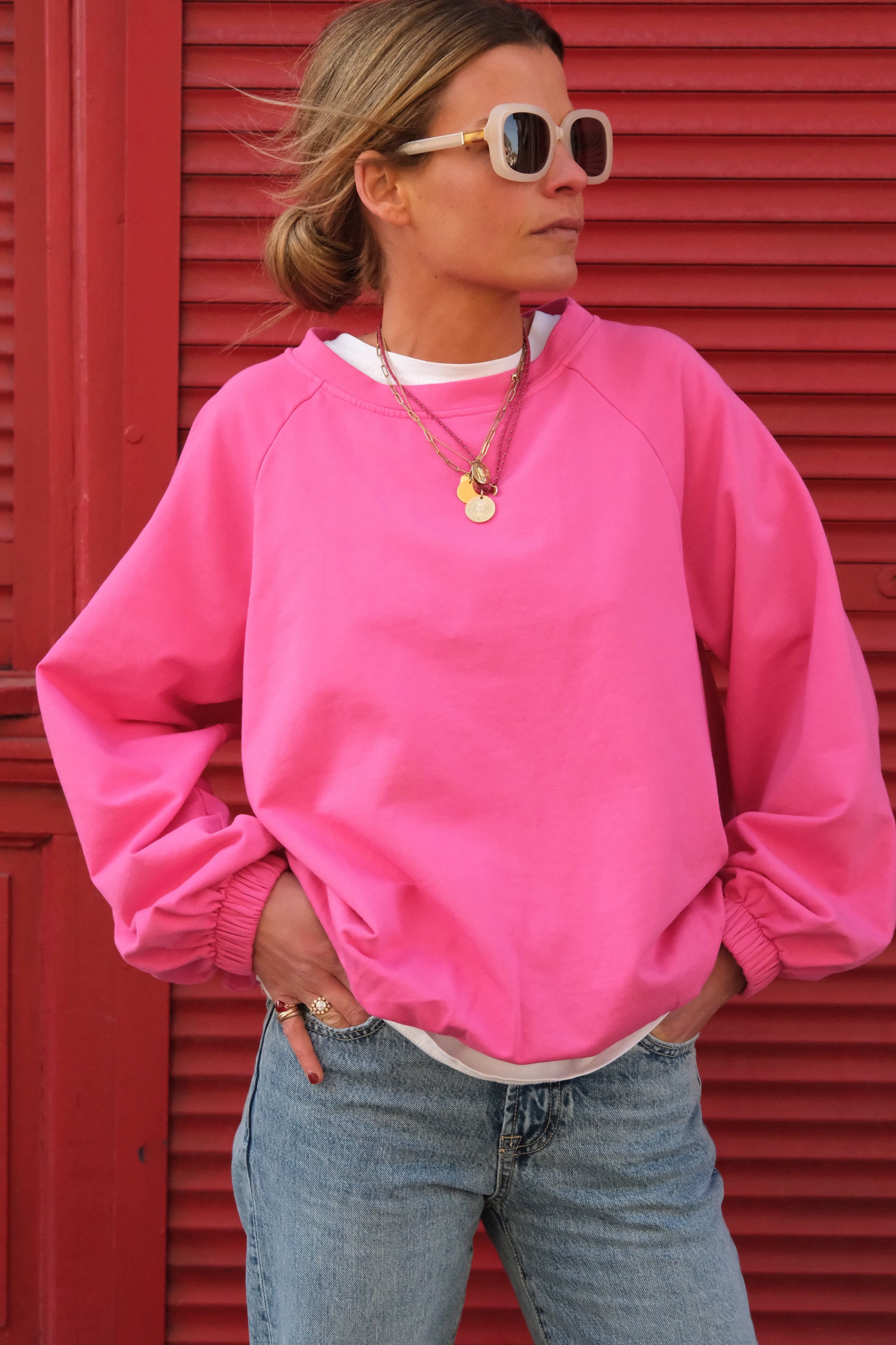 Pink Arthus sweatshirt