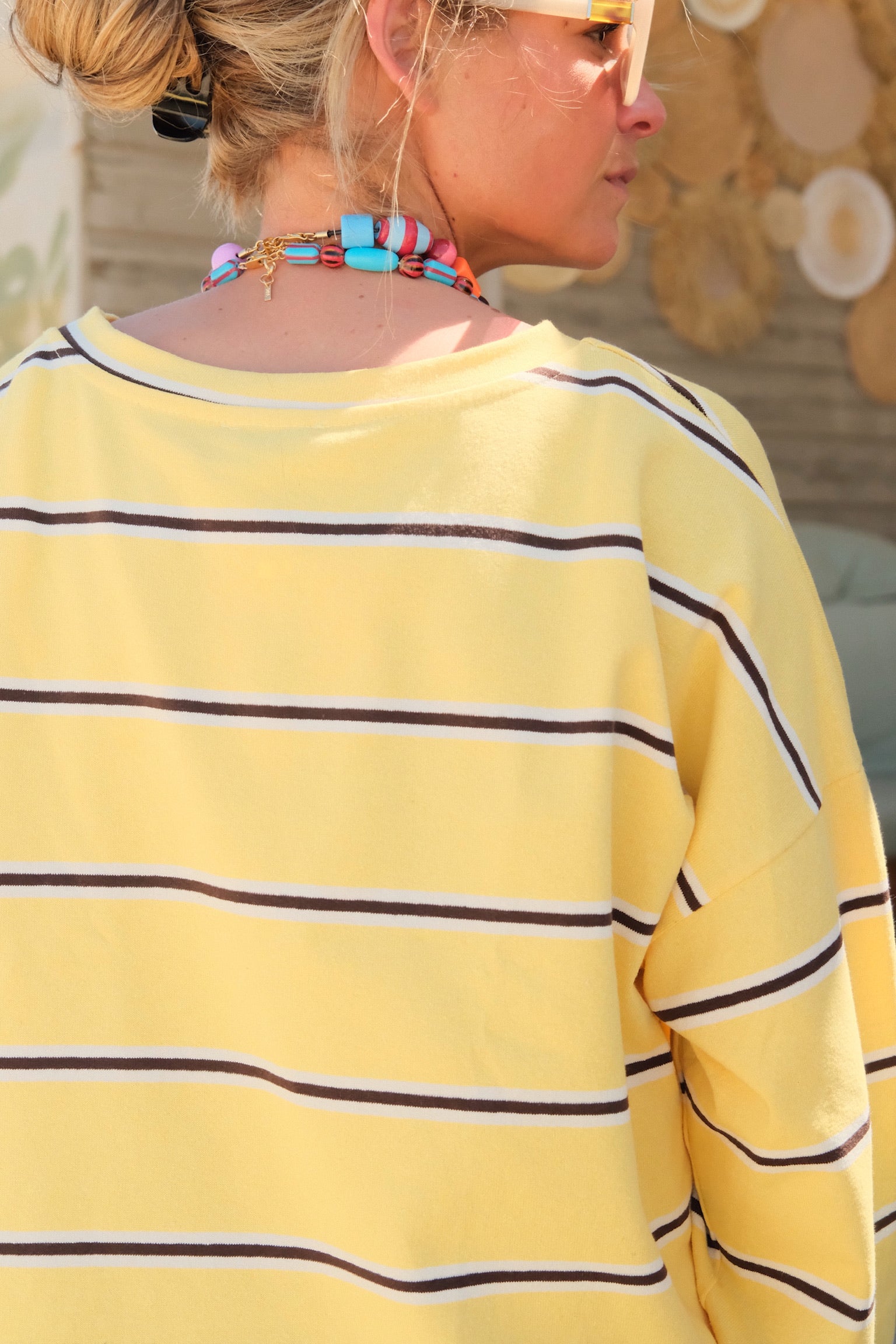 Eugène yellow striped T-shirt