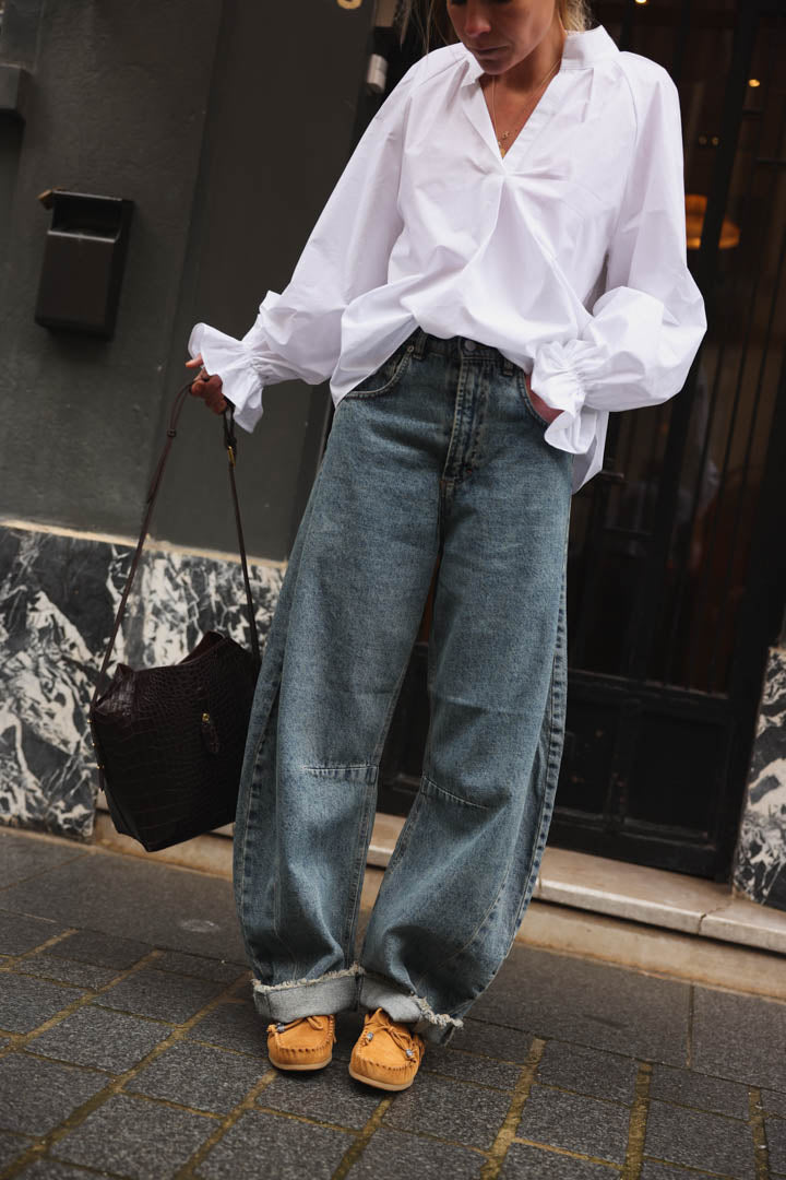 Léna white blouse