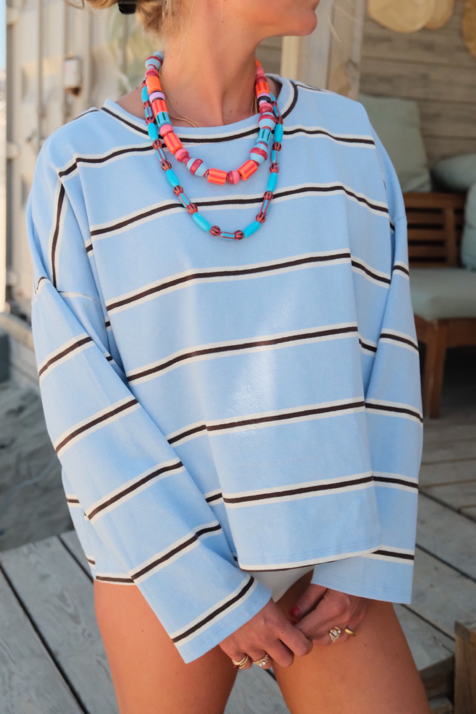 Eugène sky blue T-shirt