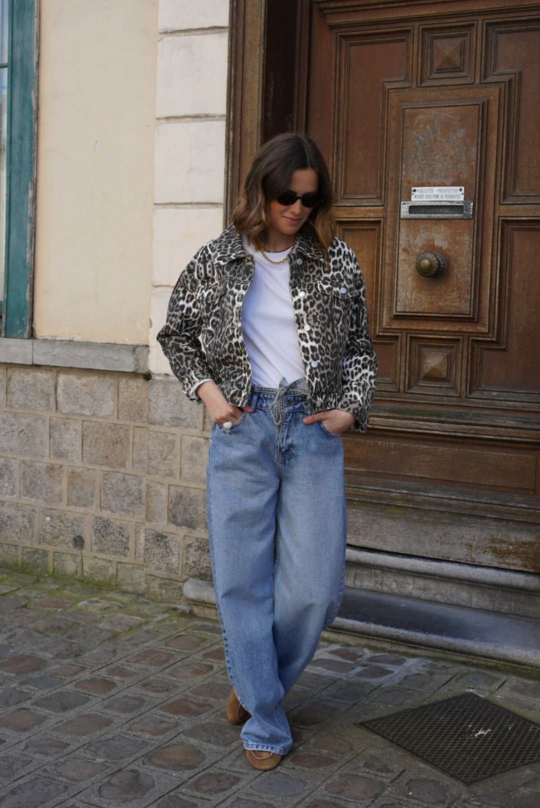 Veste Raphaëlle léopard