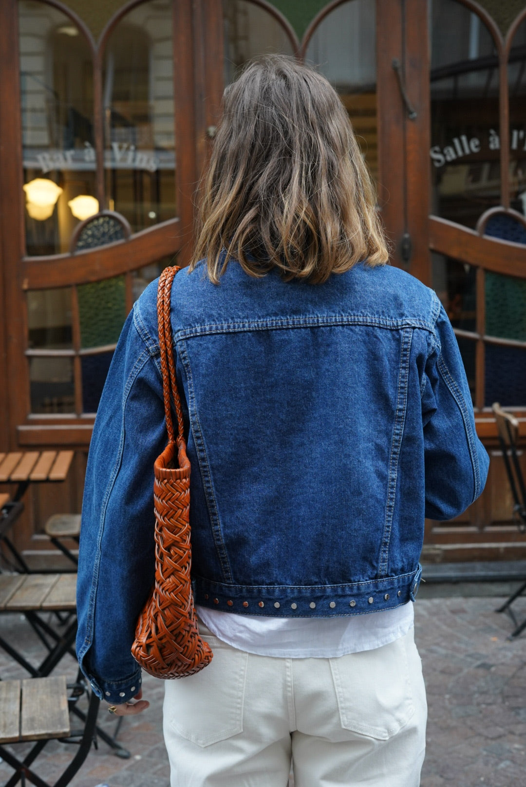 Veste Thelma denim bleu