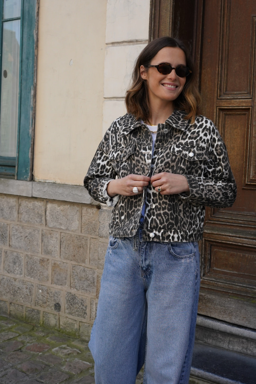 Veste Raphaëlle léopard