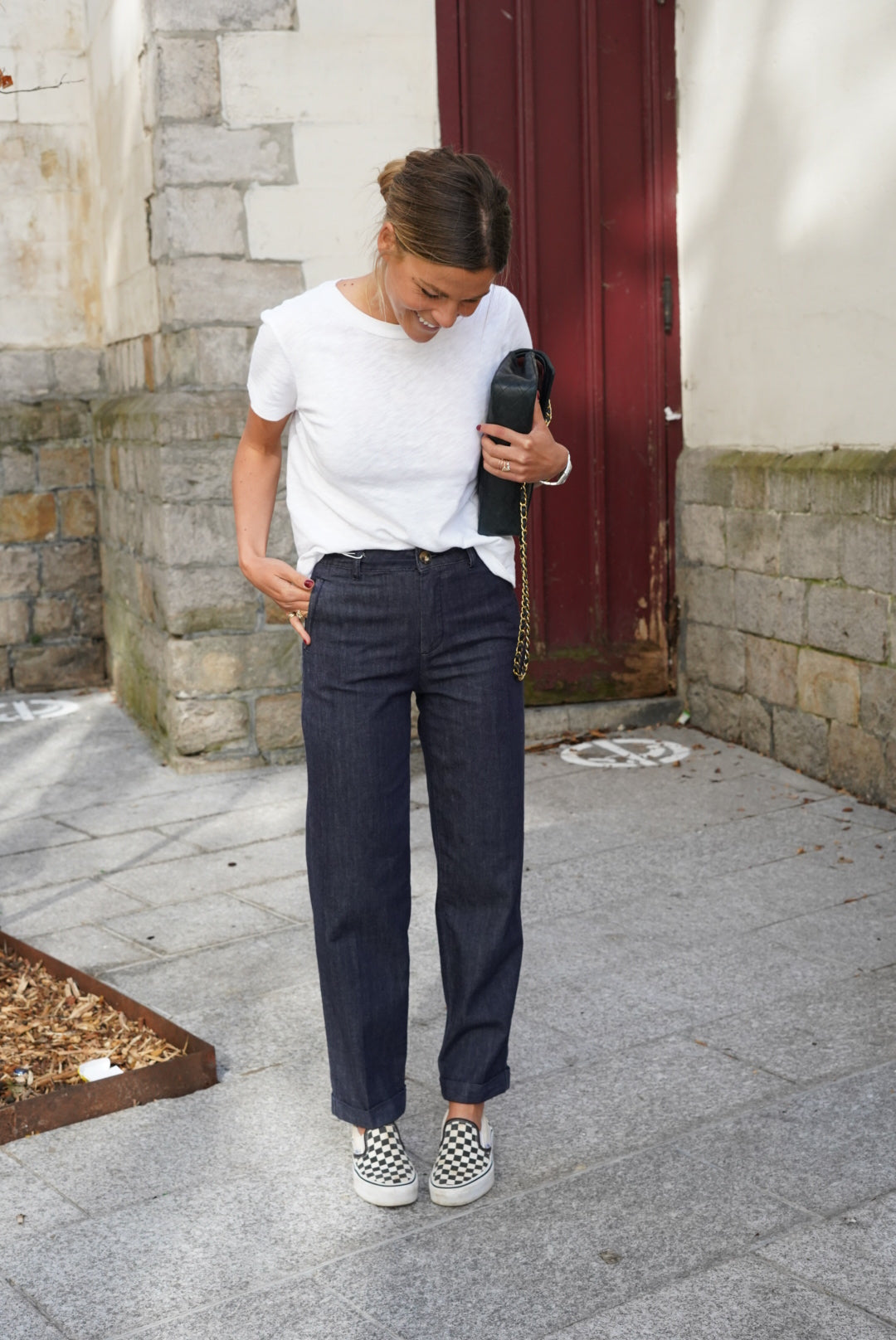 Pantalon Gabin denim brut