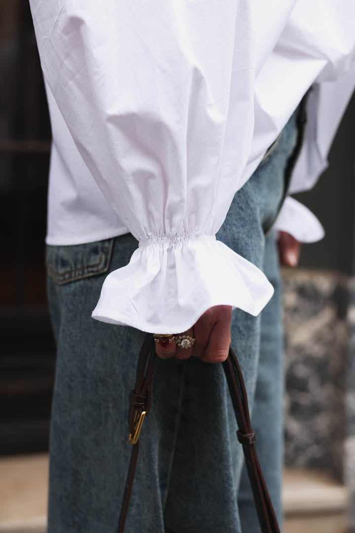 Léna white blouse