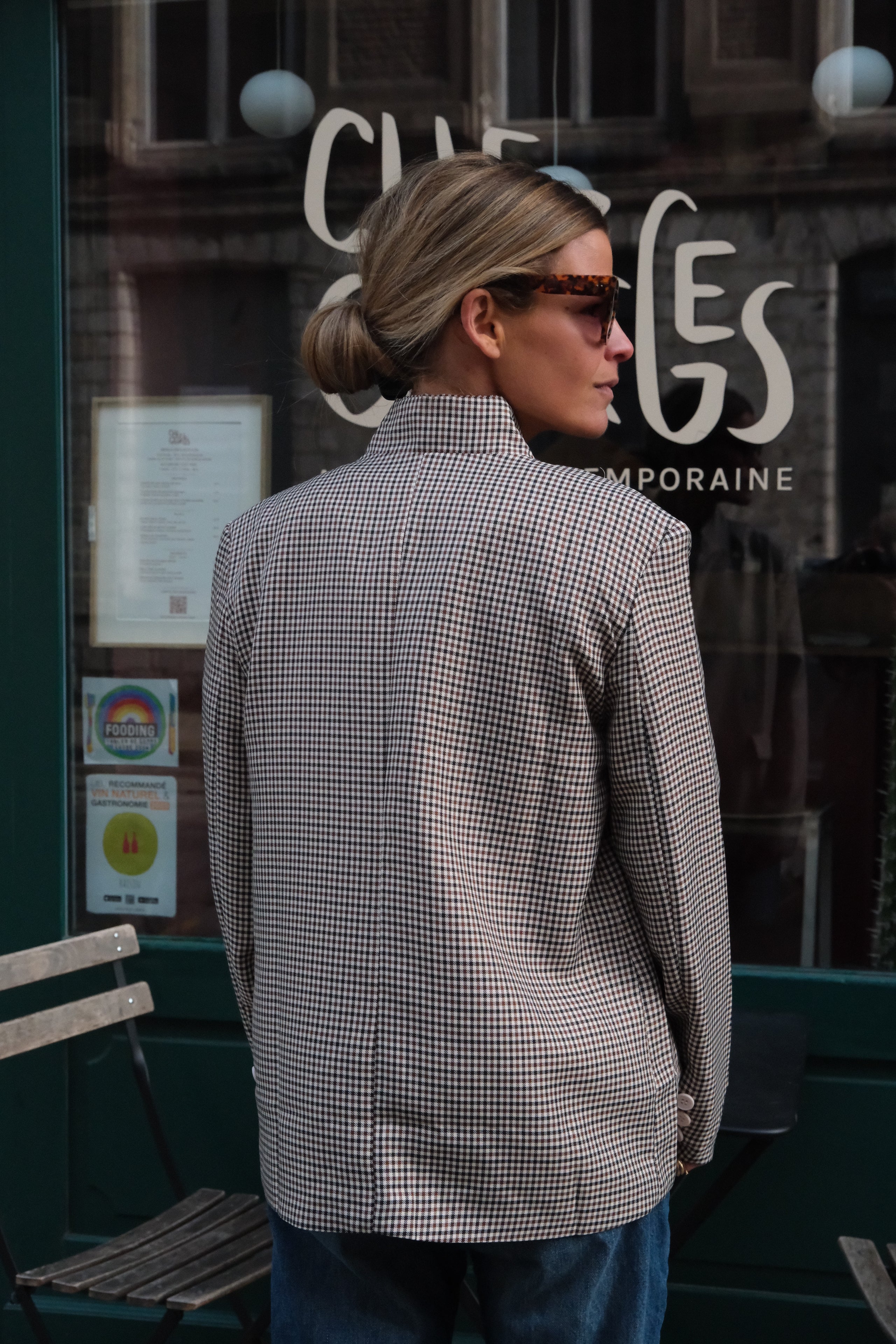 Clement Houndstooth Blazer