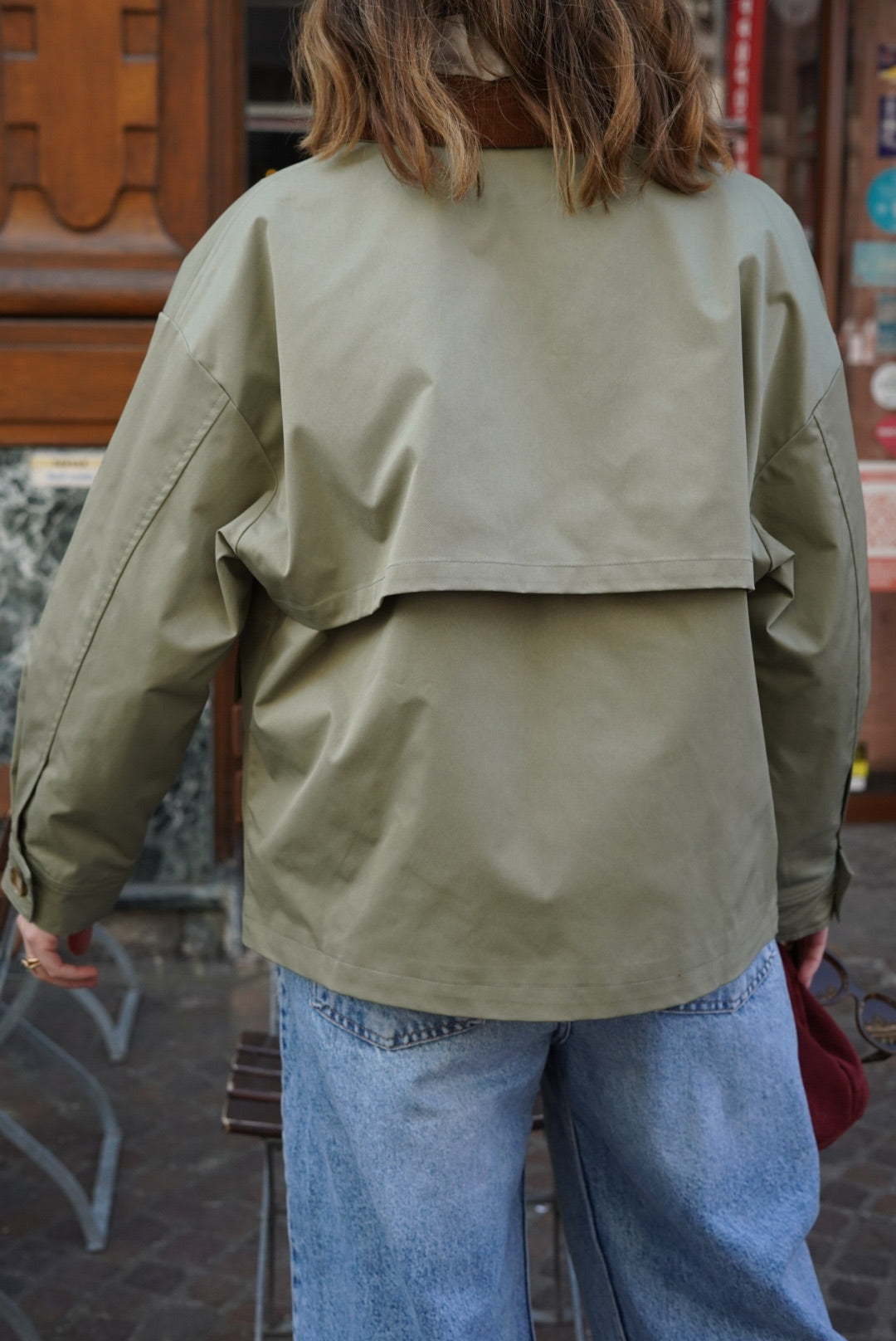 Veste Paula kaki clair