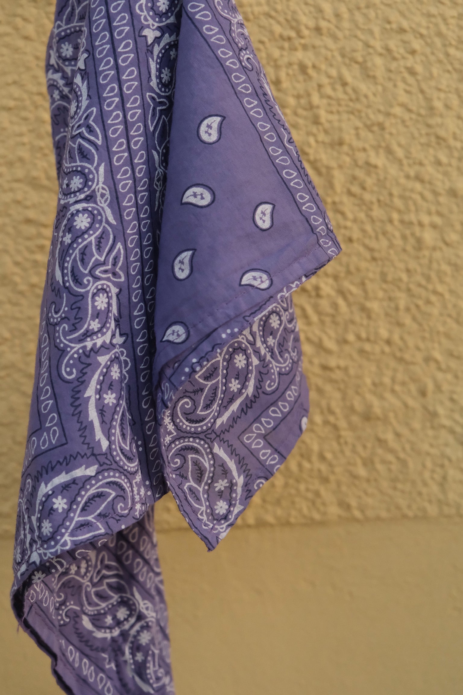 Lavender bandana scarf