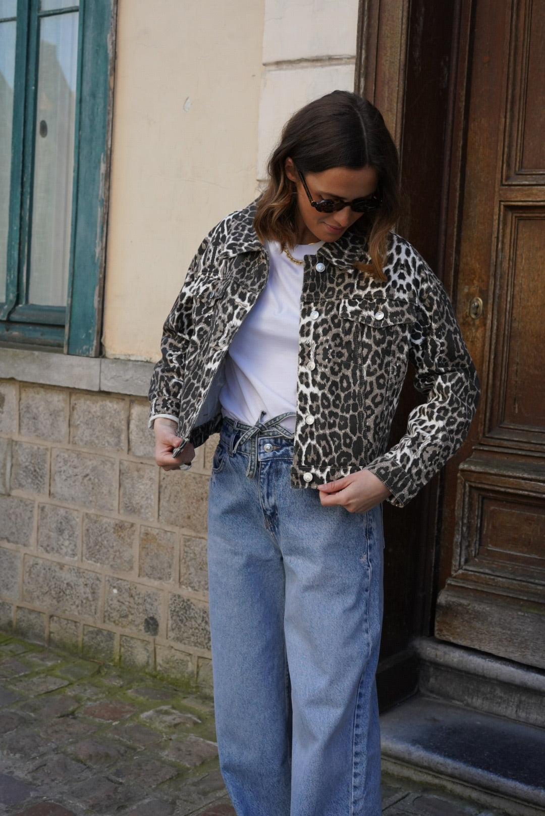 Veste Raphaëlle léopard