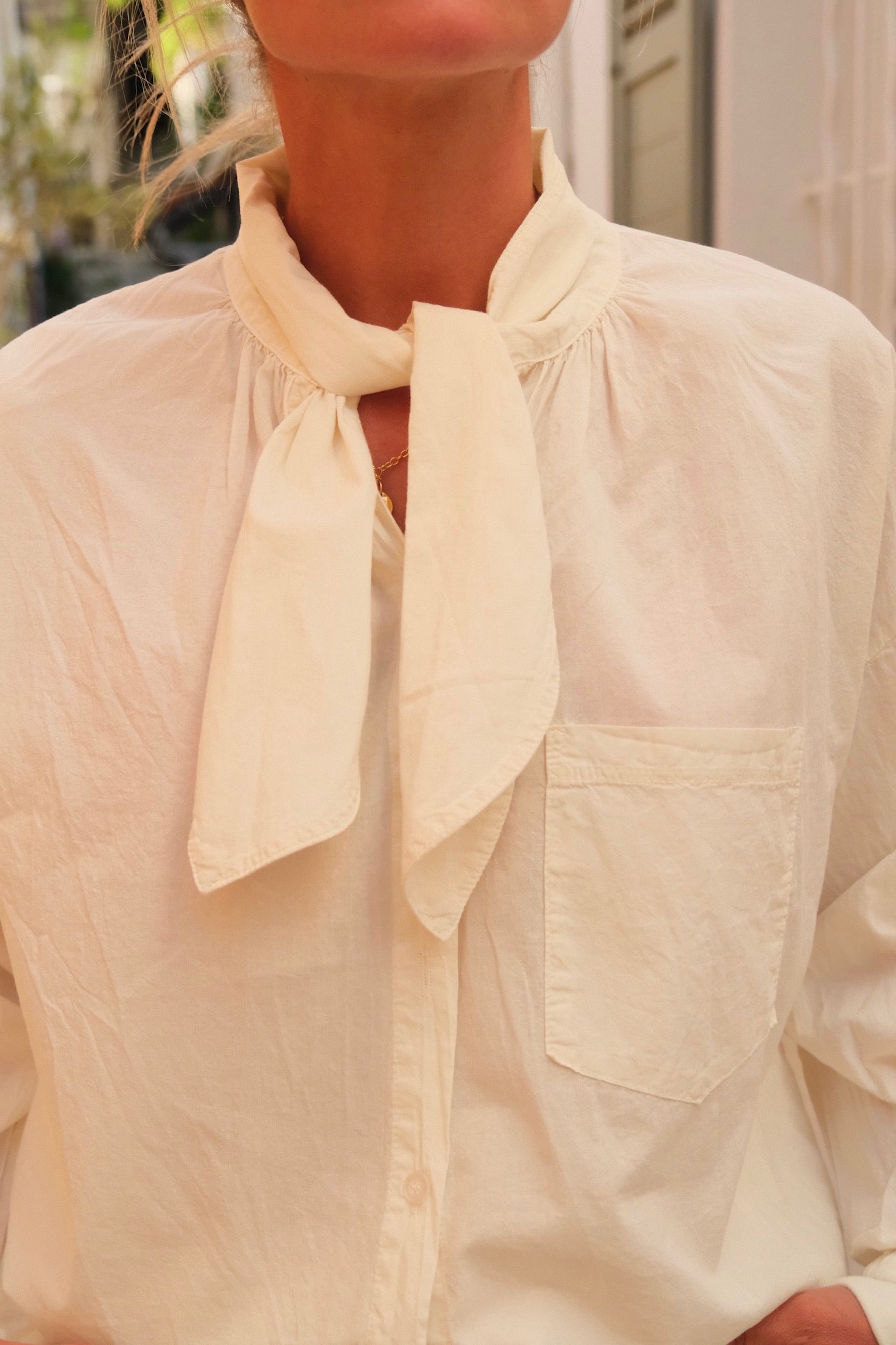 Gabrielle ecru blouse
