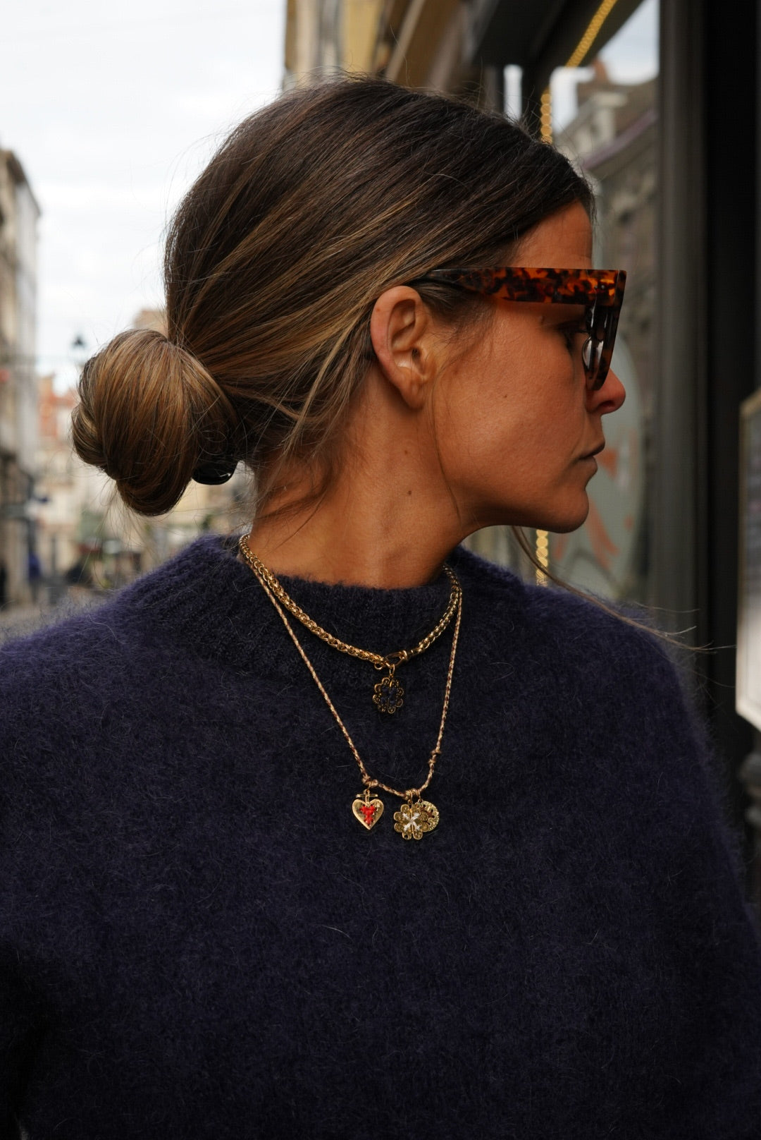 Collier ISAURE cordon