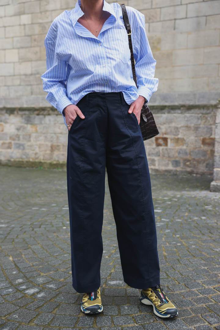 Pantalon Louis barrel marine