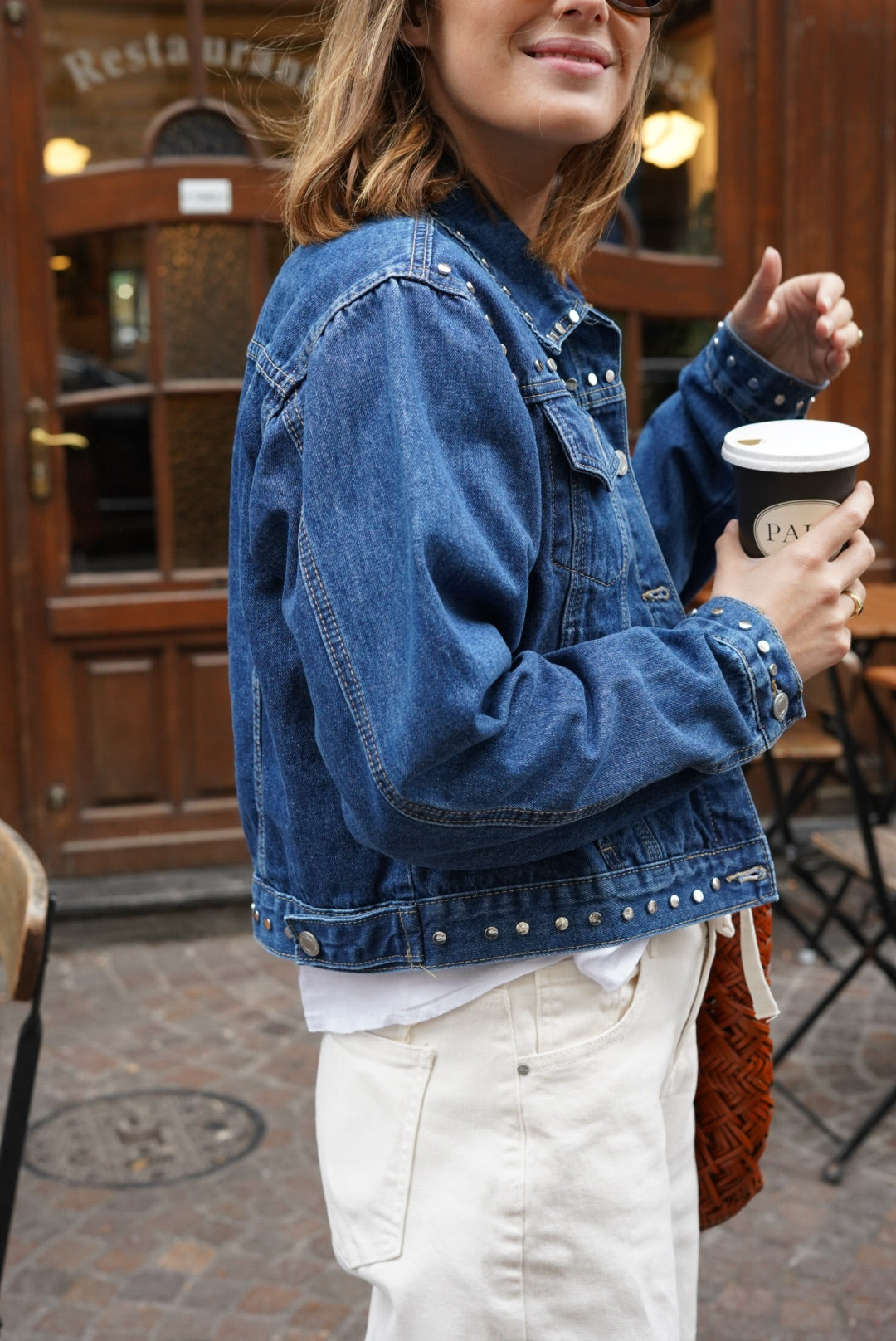 Veste Thelma denim bleu