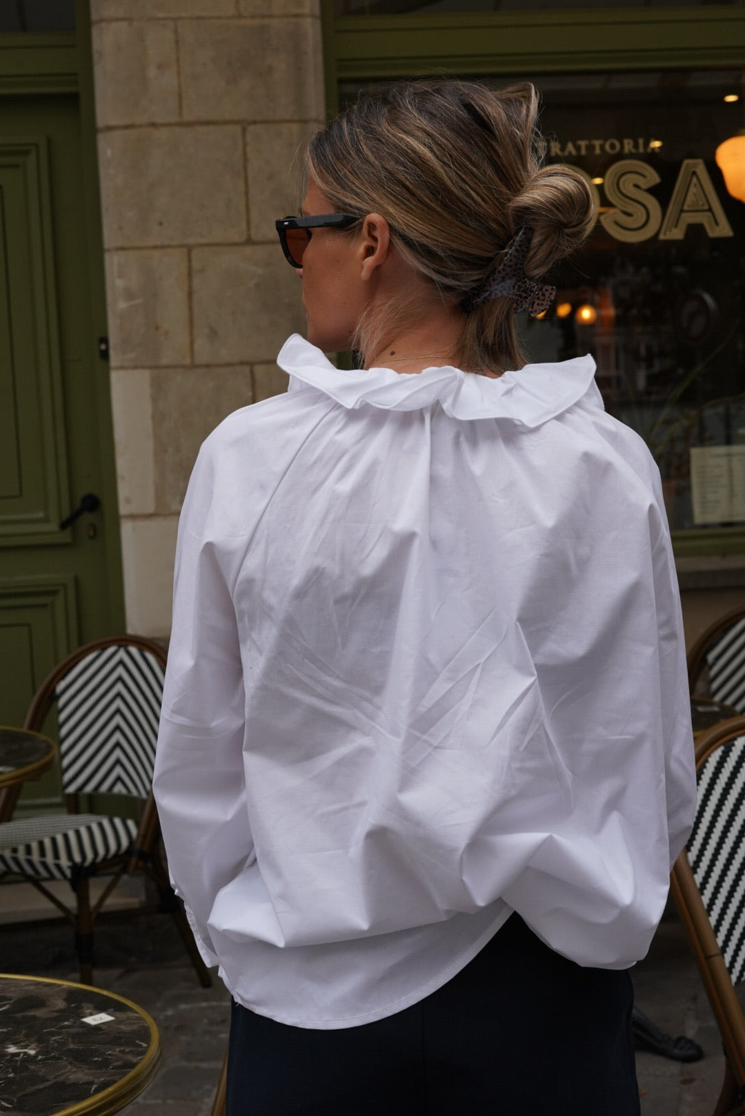 Blouse Madeleine blanc