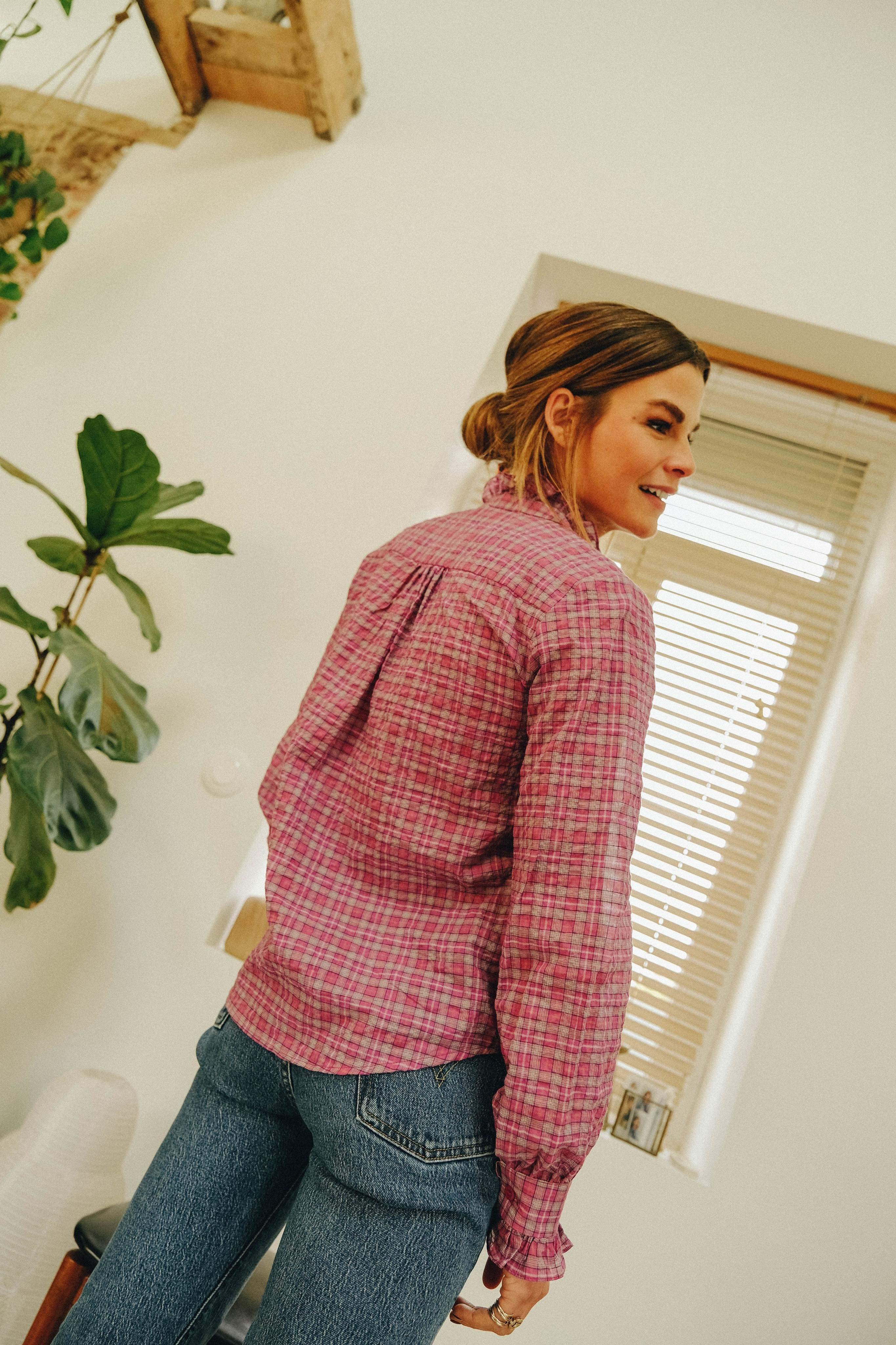 Blouse MAHAUT rose