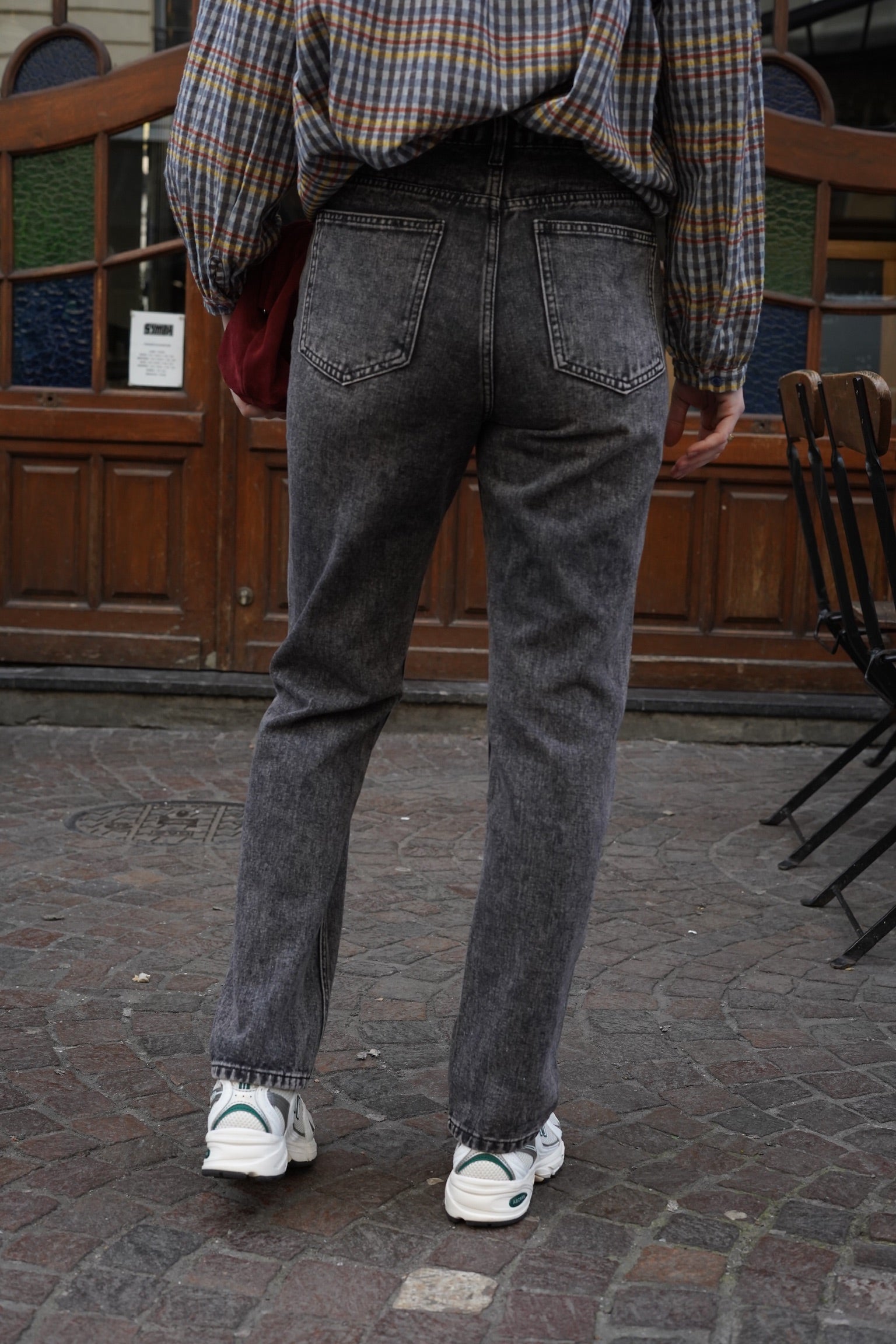 Jean Charlie denim gris foncé