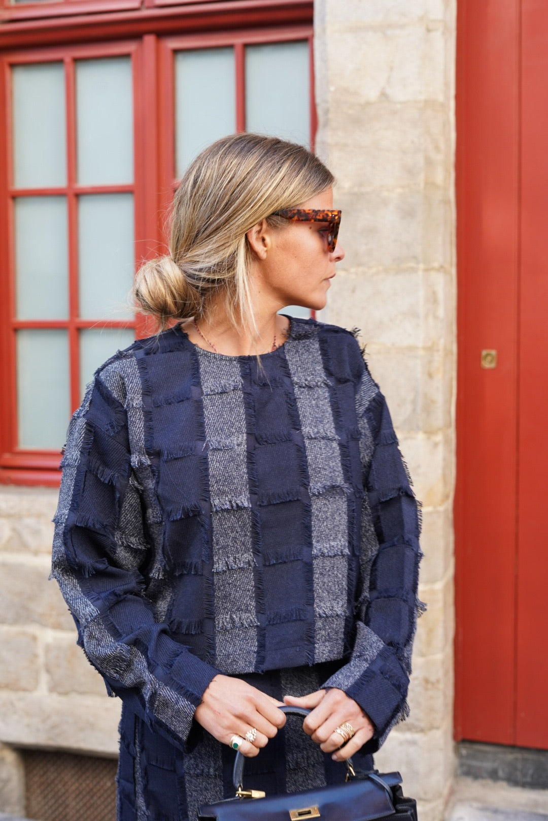 Top Anatole frange marine