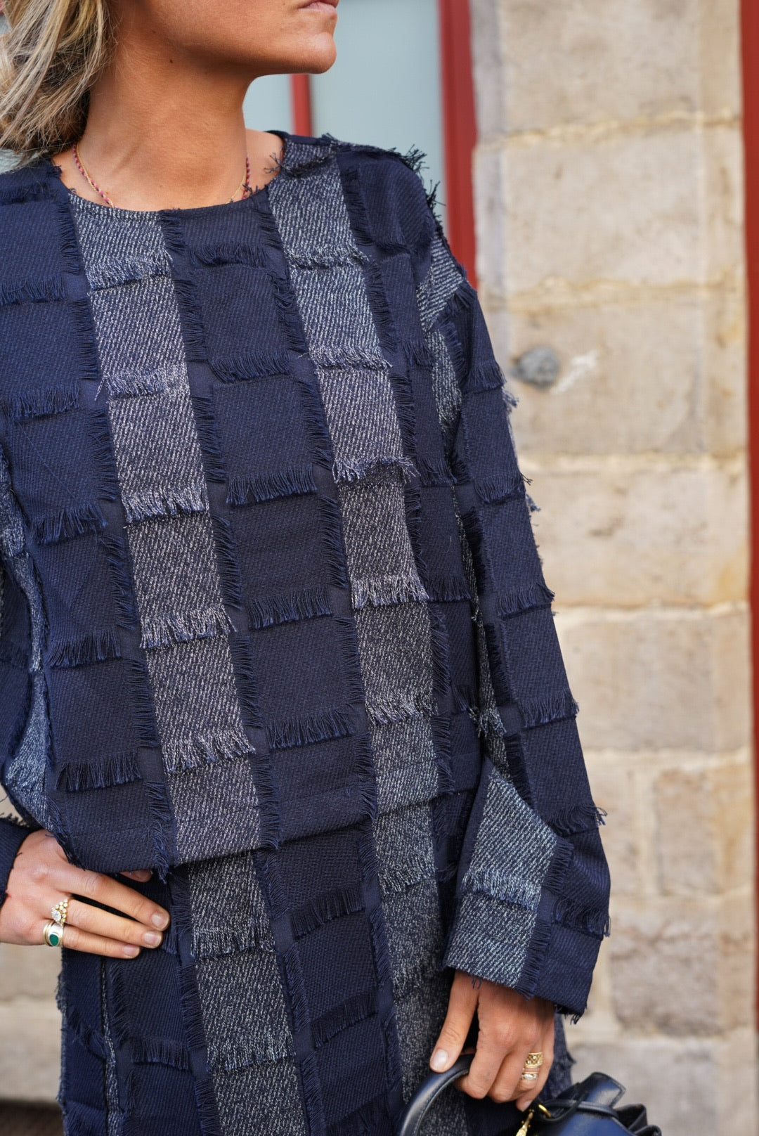 Top Anatole frange marine