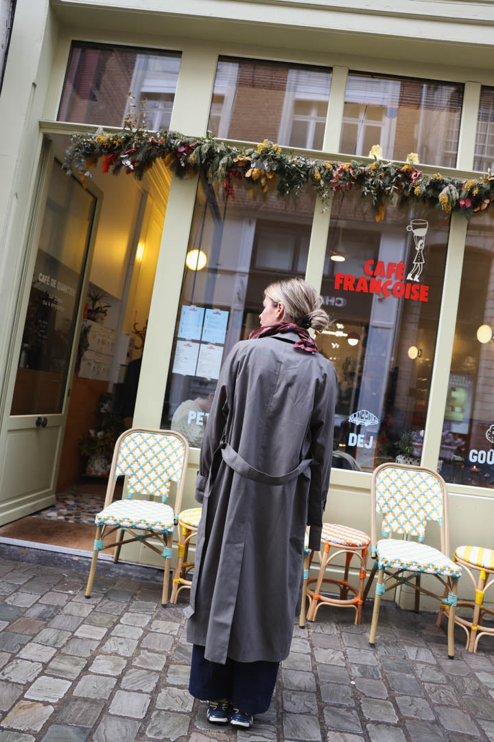 Trench PAUL kaki/léopard