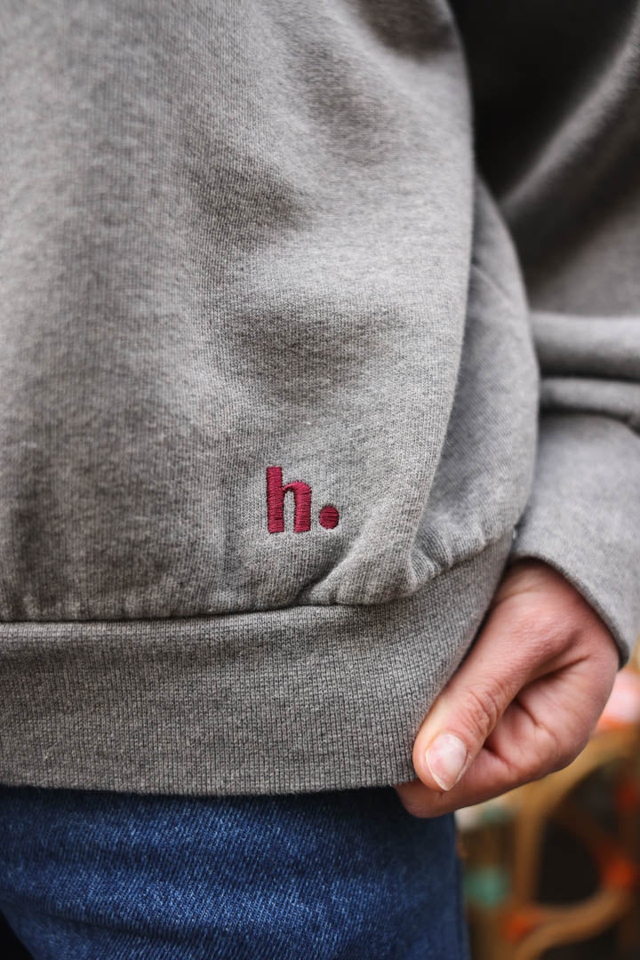 JOSEPH heather grey sweatshirt