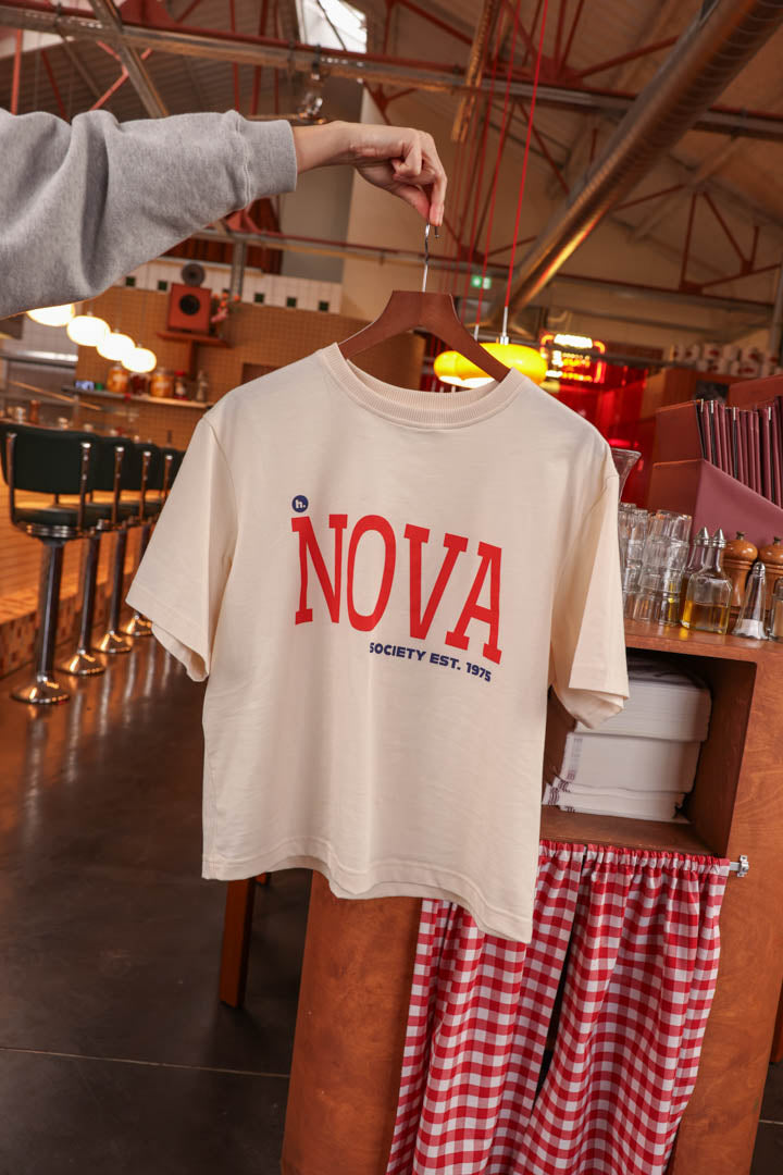 T-shirt FLORENT NOVA écru