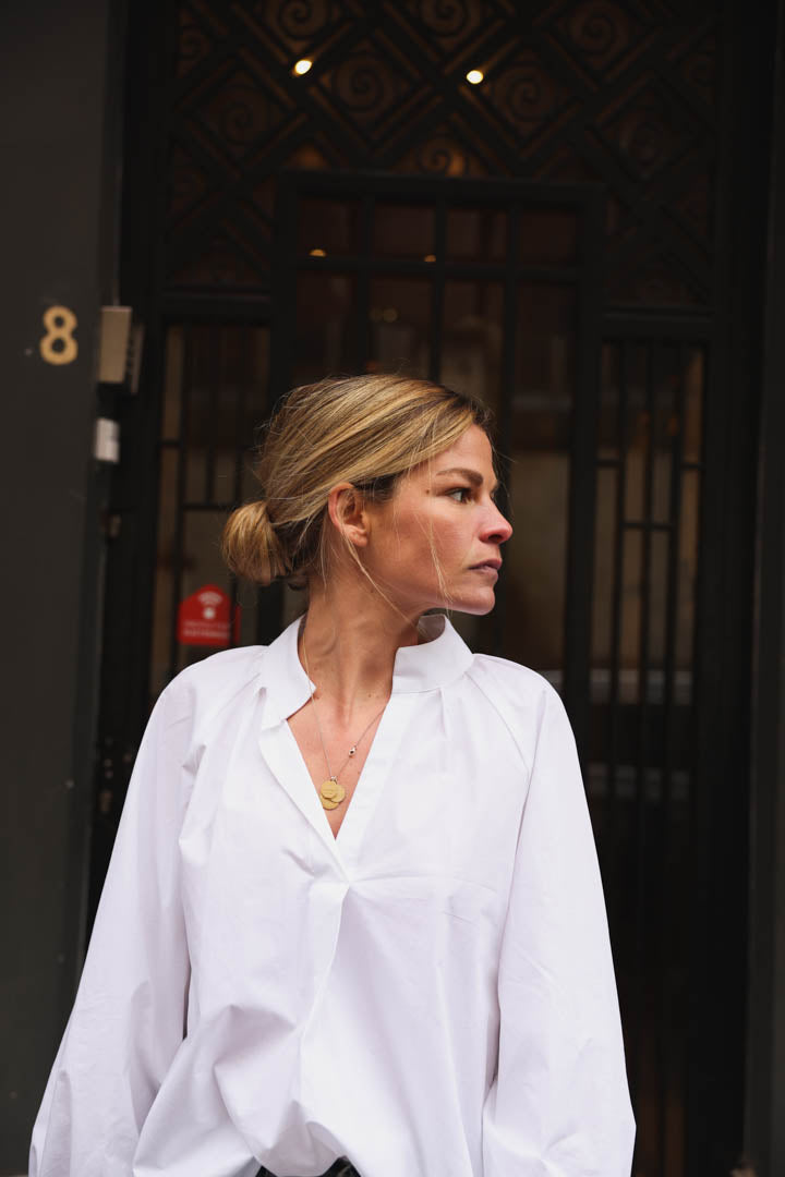 Léna white blouse