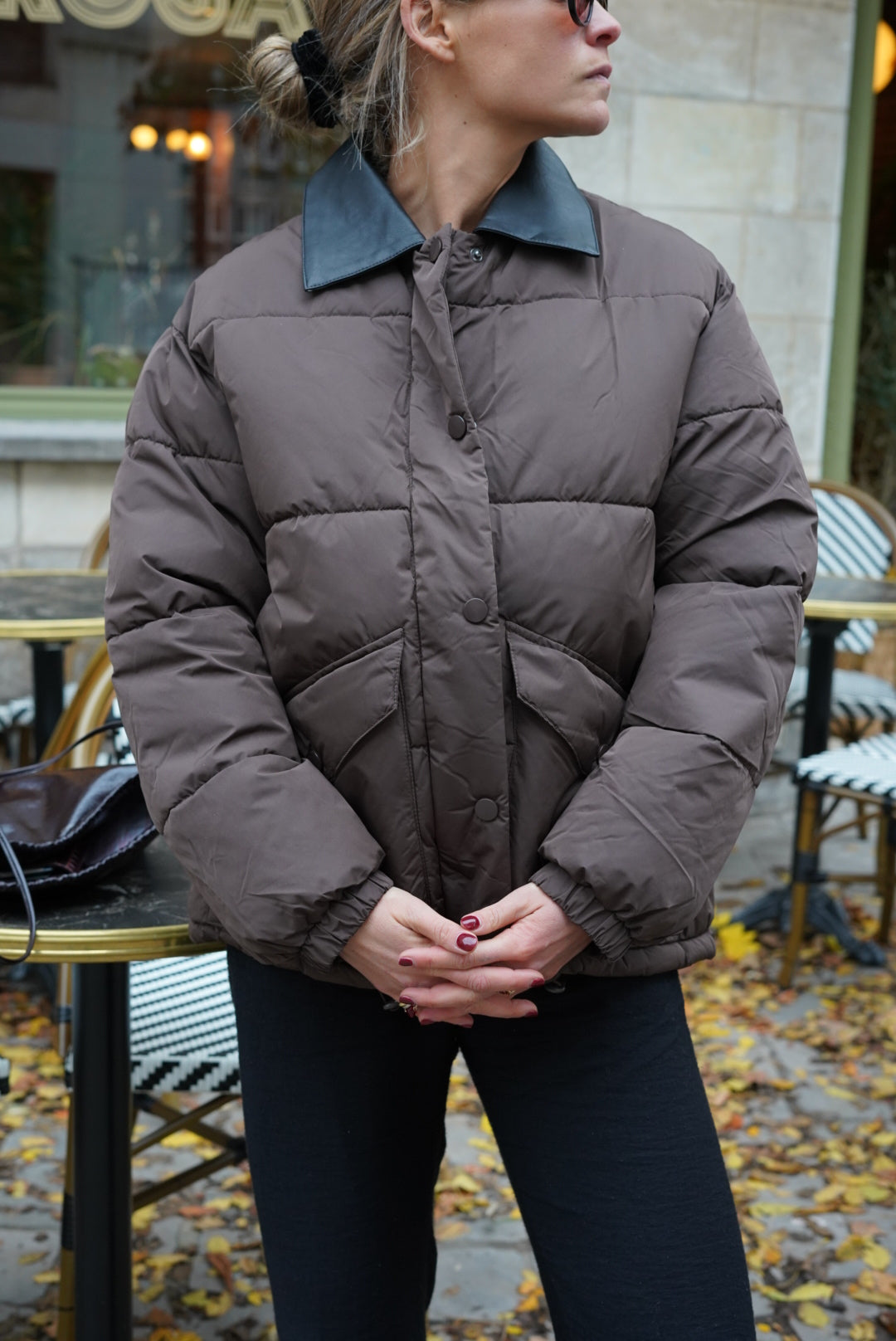 Doudoune Eva chocolat