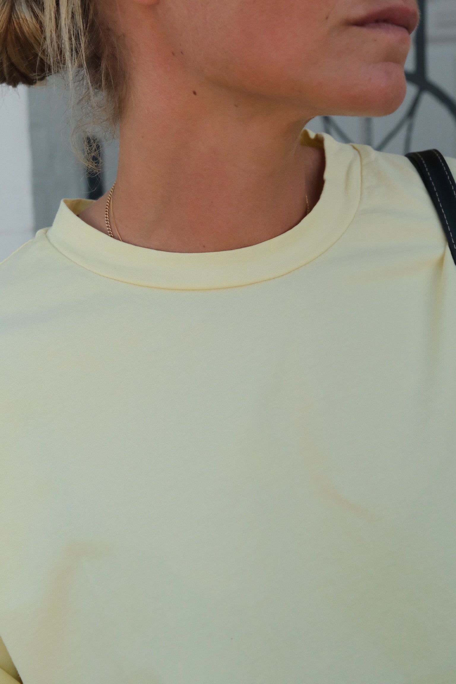 Achille pale yellow T-shirt