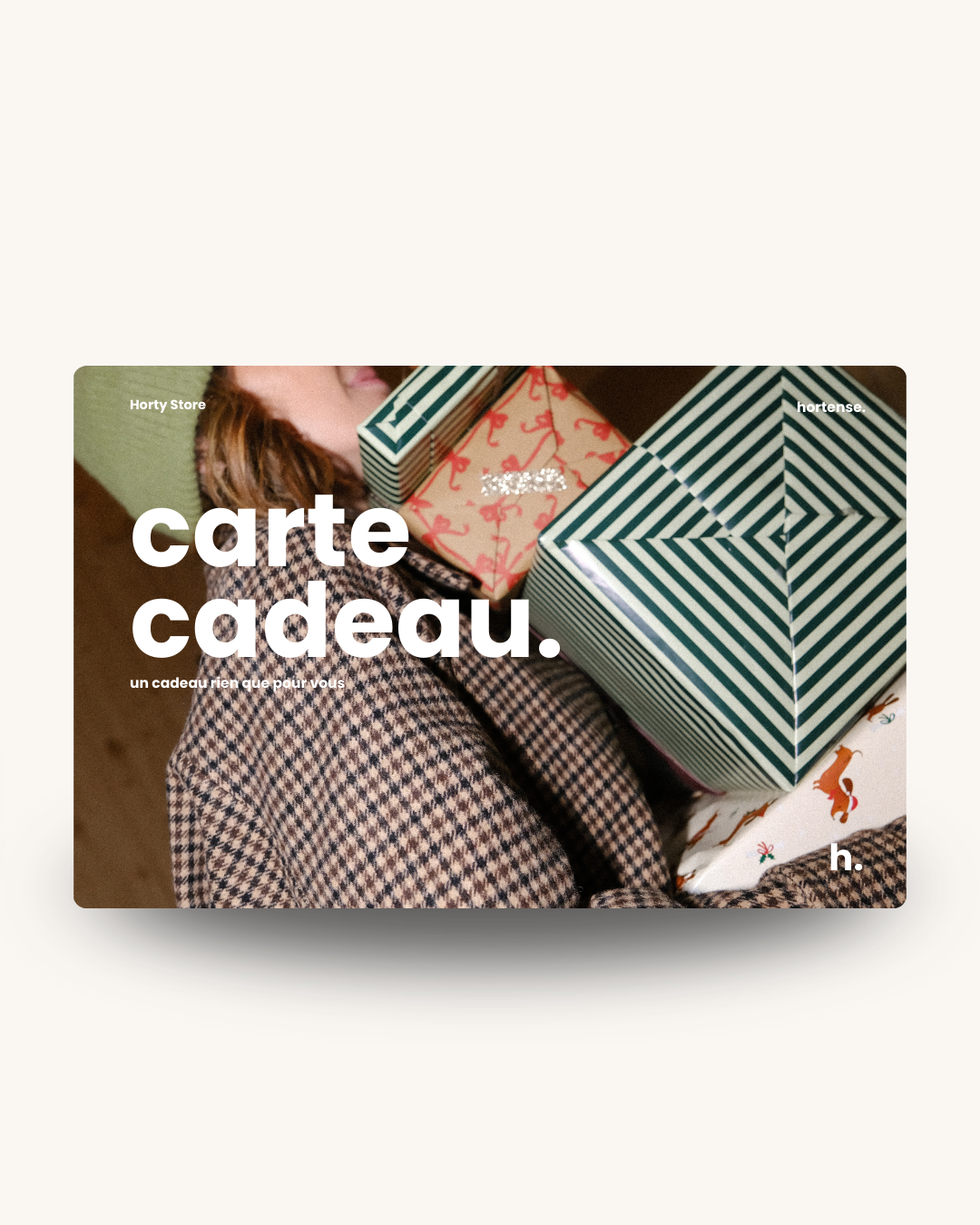 Carte cadeau Horty Store