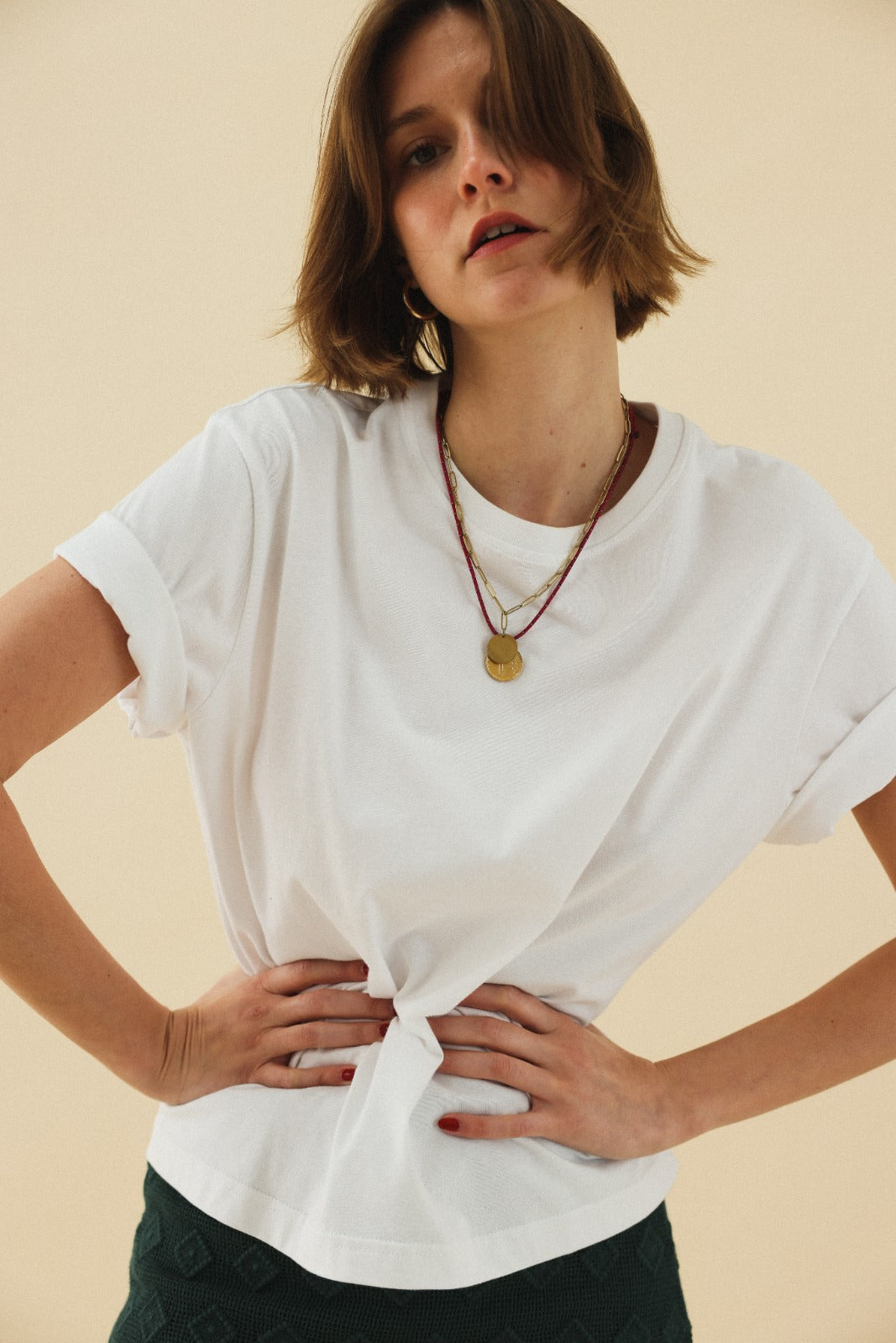 T-shirt FLORENT blanc