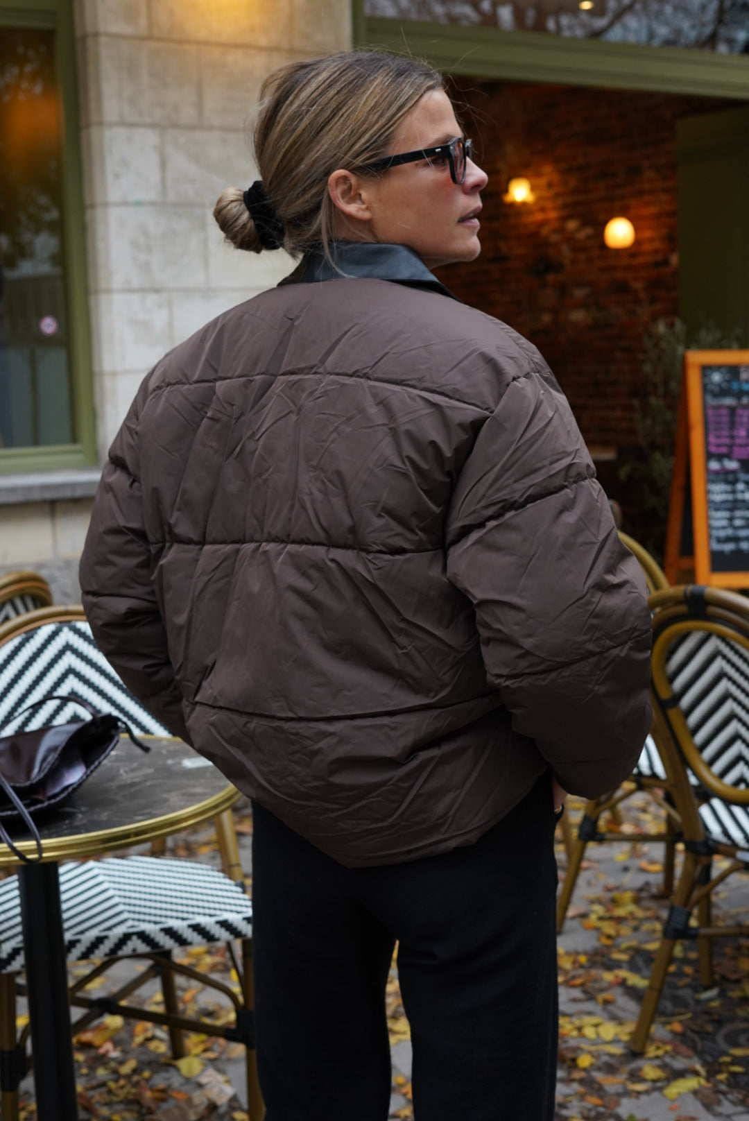 Doudoune Eva chocolat