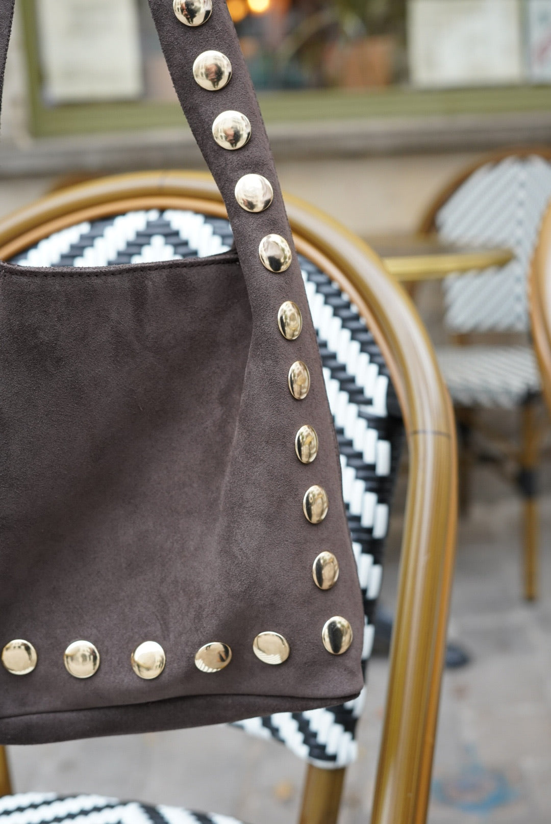 Sac daim clou chocolat