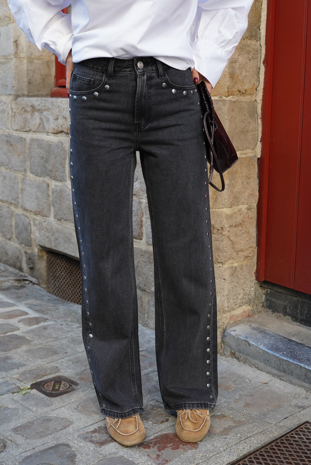 Jean Maxime clou gris foncé