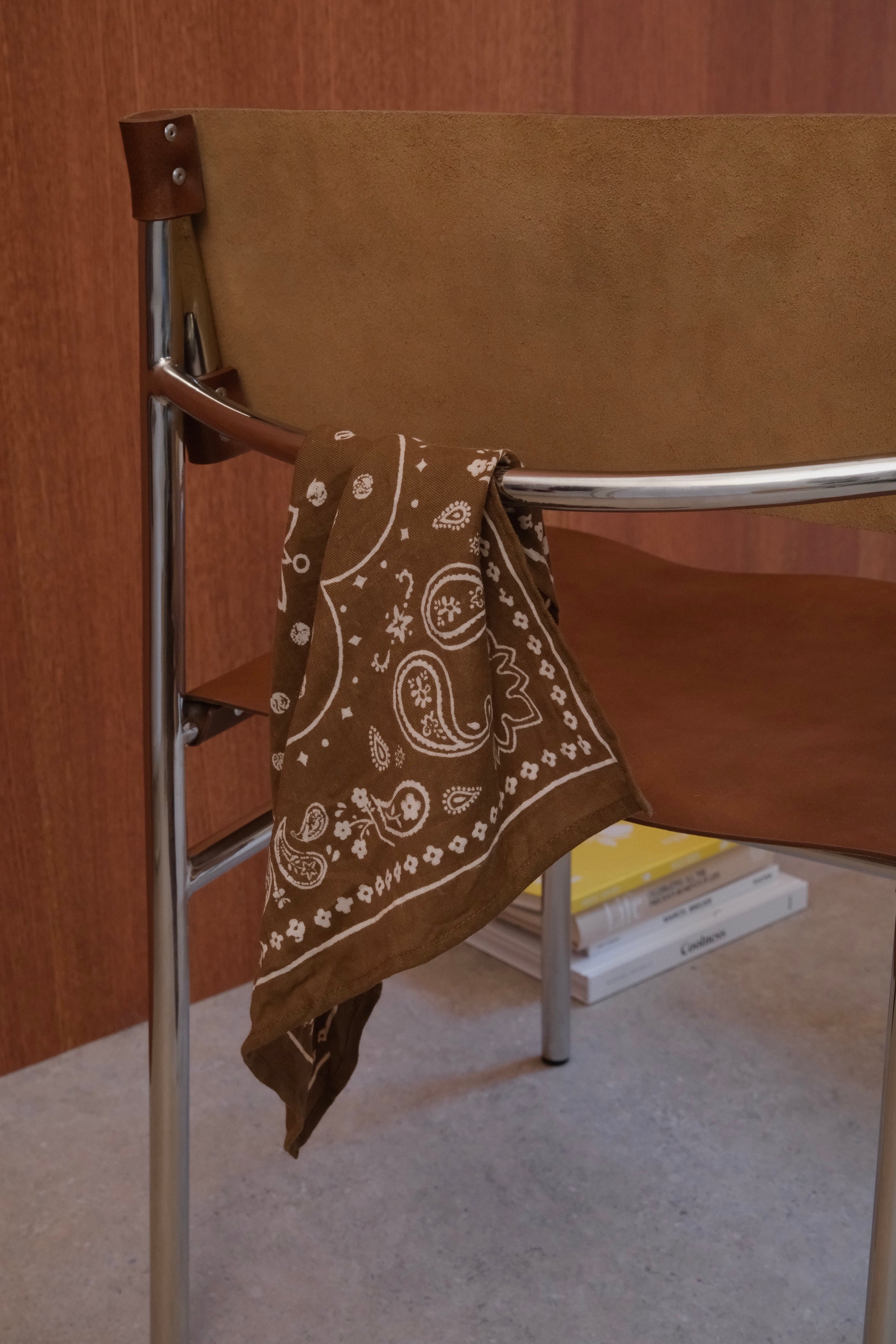 Foulard bandana bronze