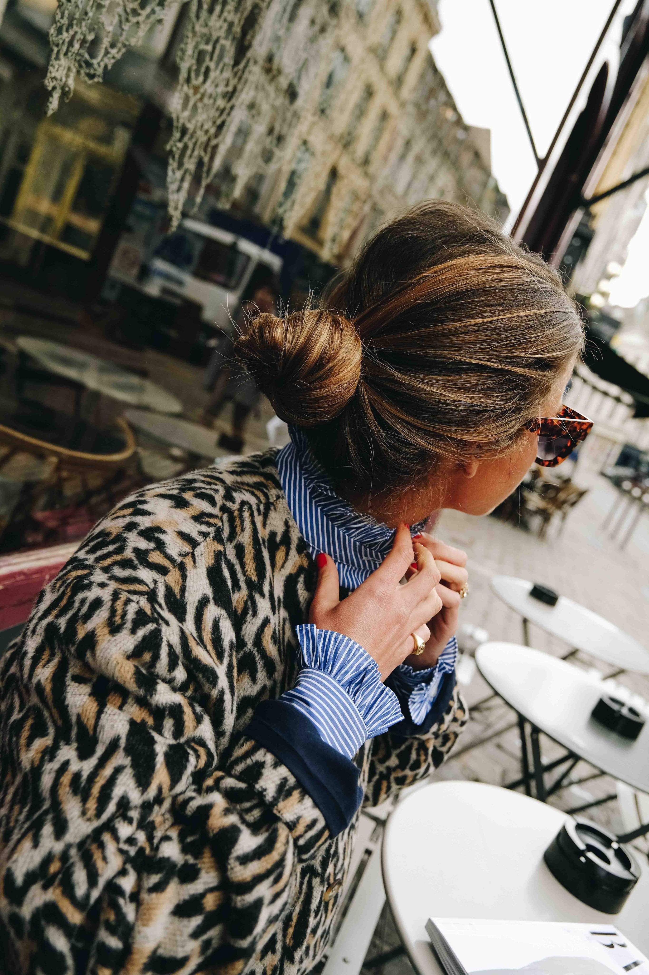 Veste ISAURE léopard