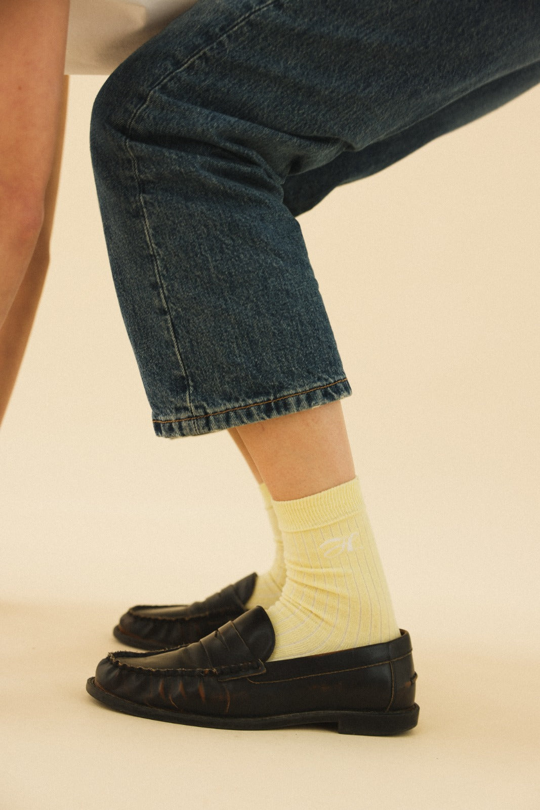 FILIPPA yellow socks