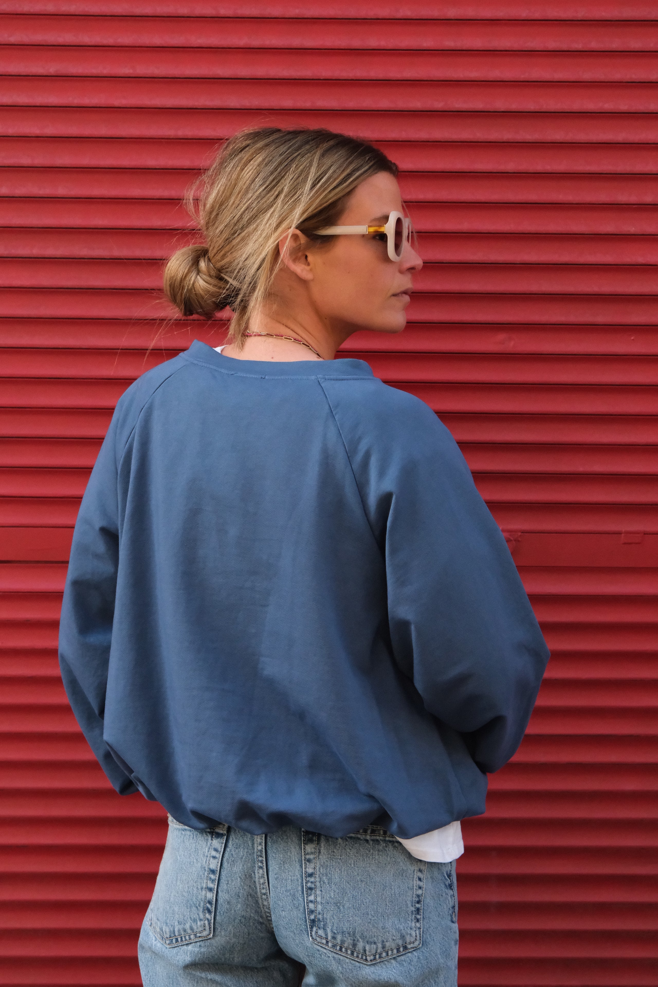 Arthus blue sweatshirt