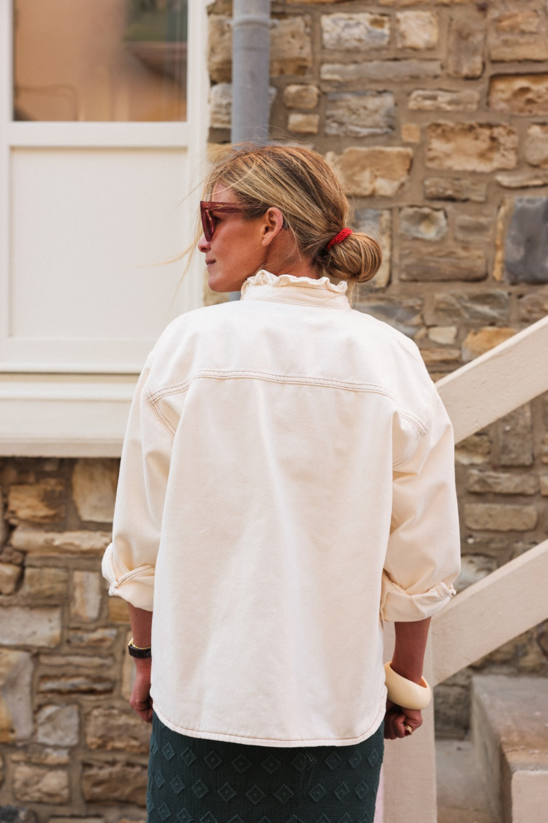 Surchemise LOU denim écru