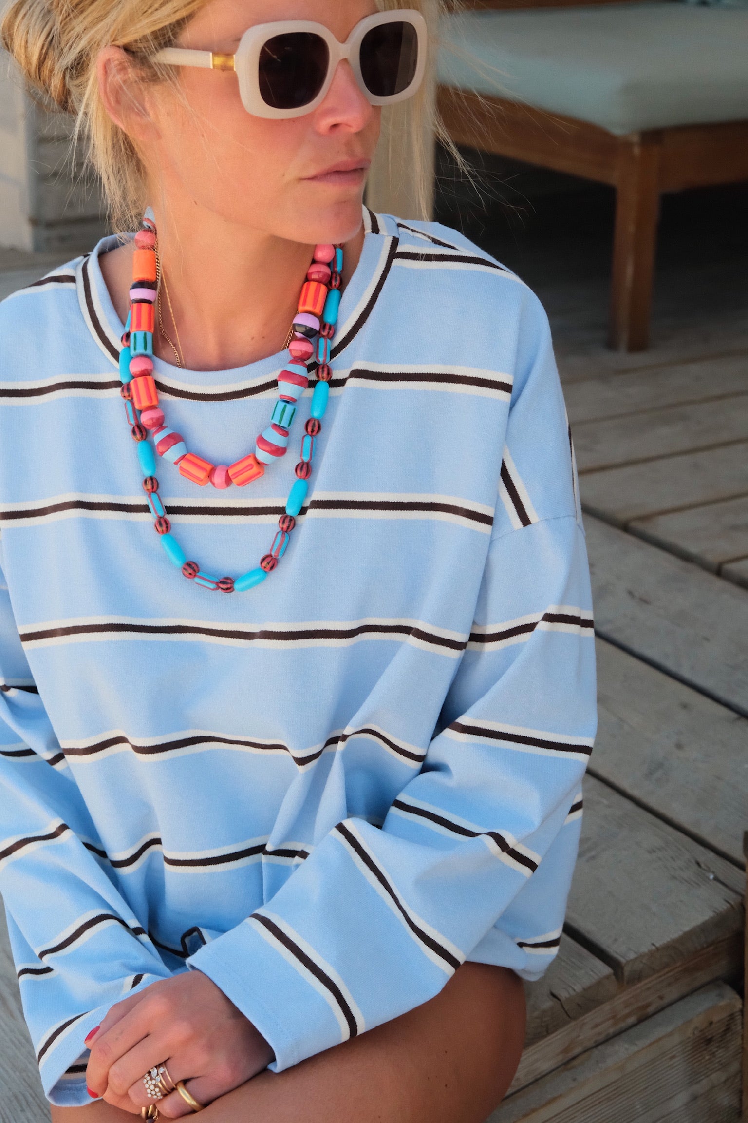 Eugène sky blue T-shirt