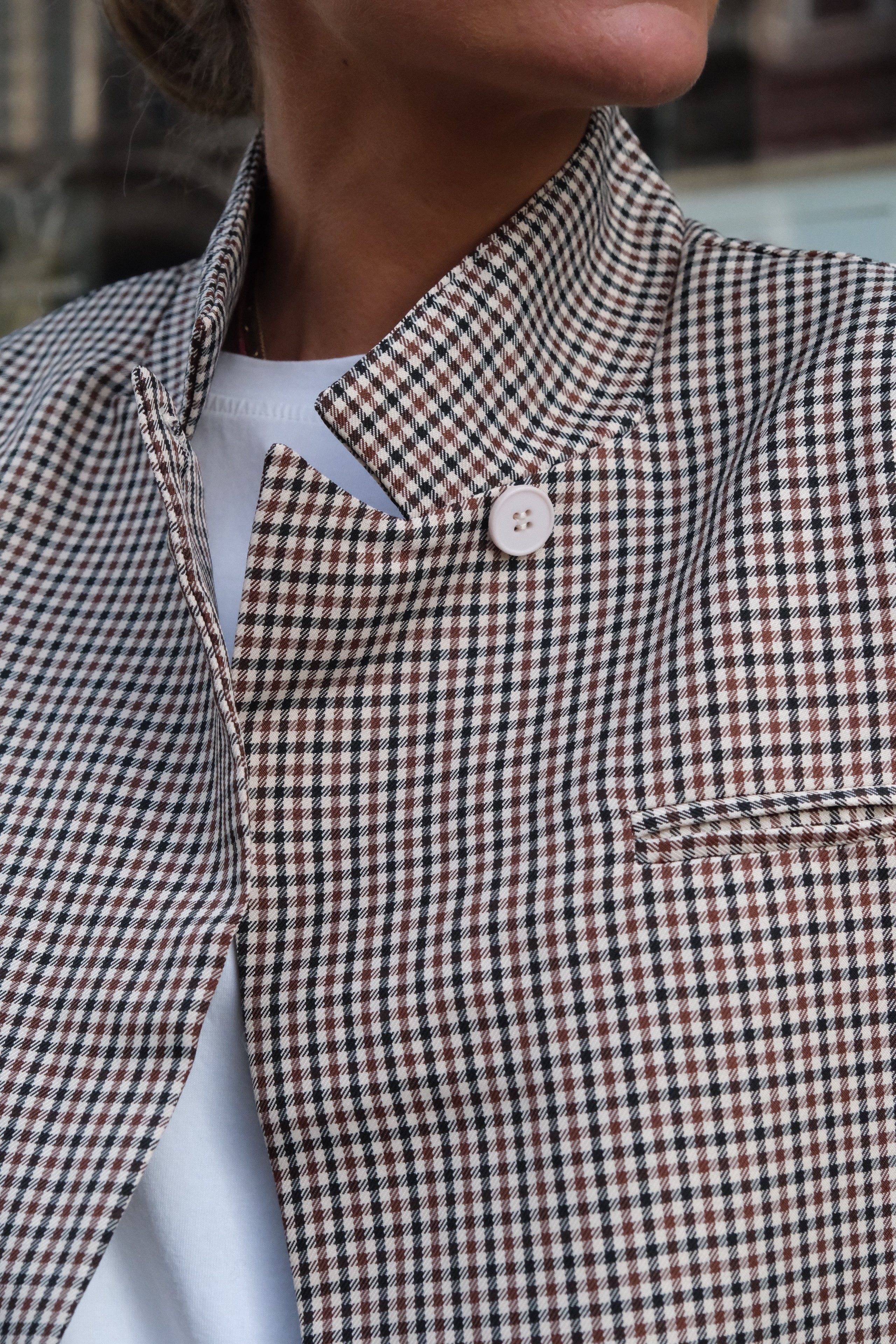 Clement Houndstooth Blazer