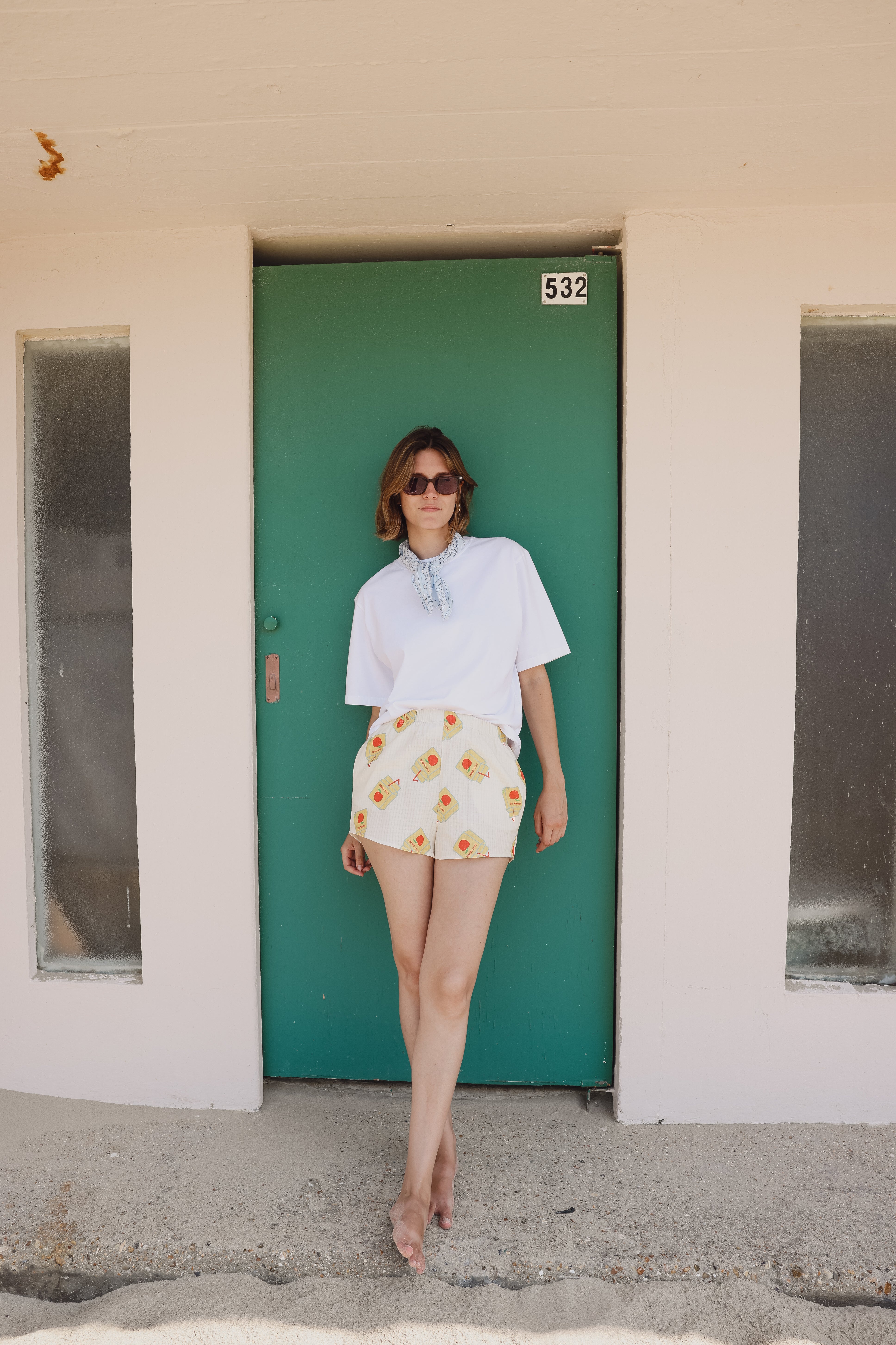 PIO orange juice shorts