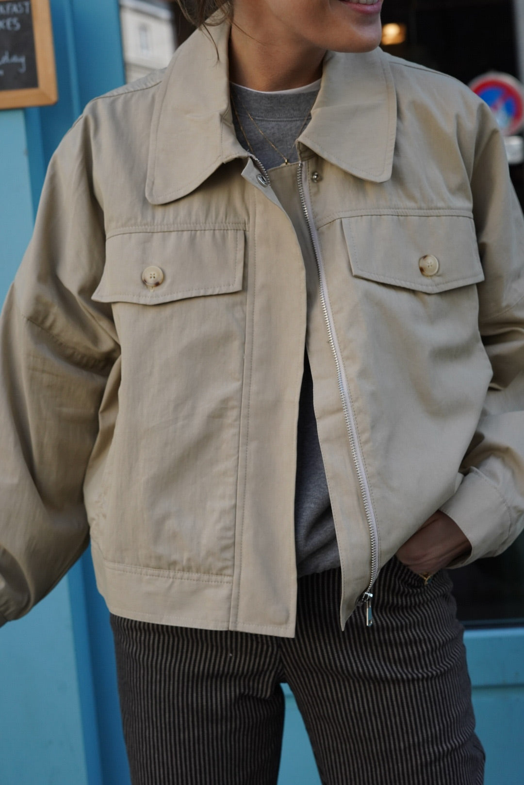 Veste Gisèle beige