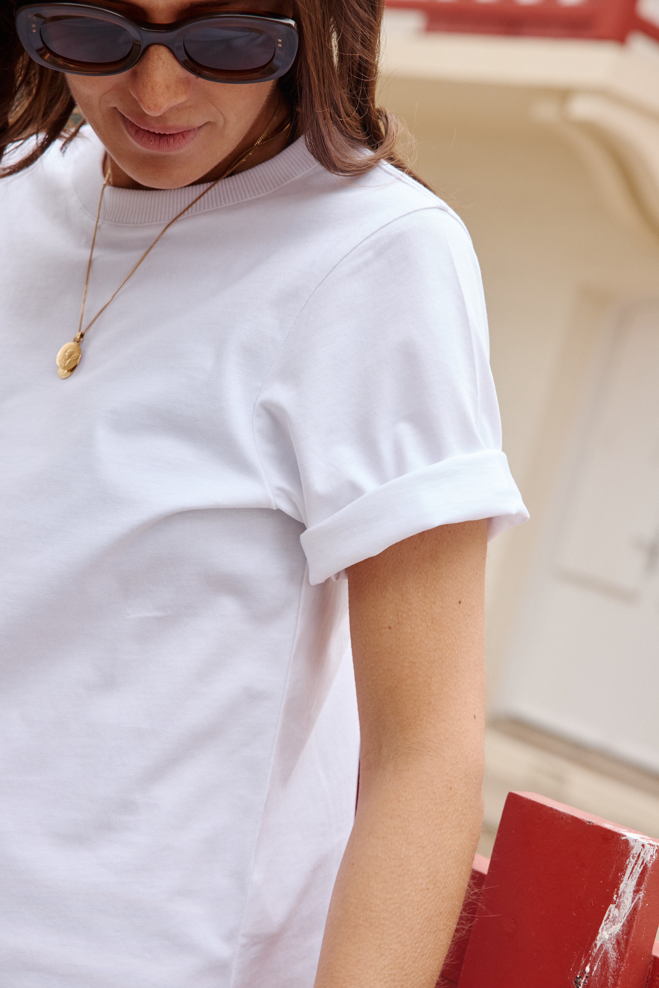 T-shirt MARCEL blanc