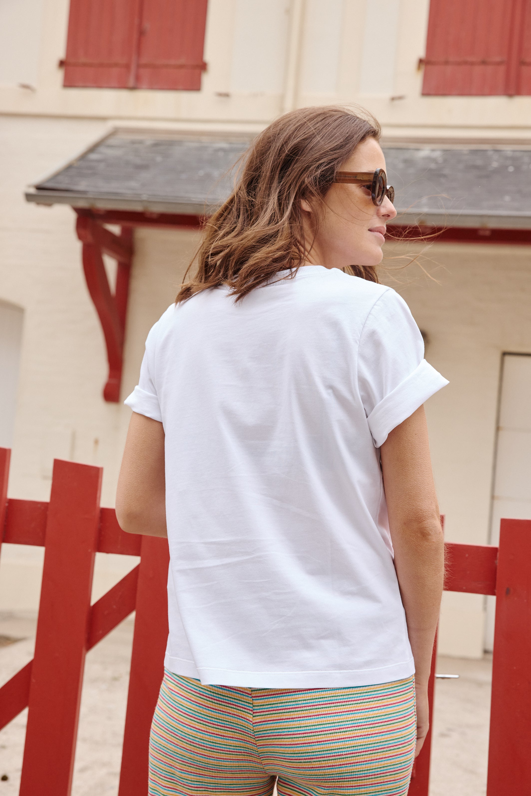 T-shirt MARCEL blanc