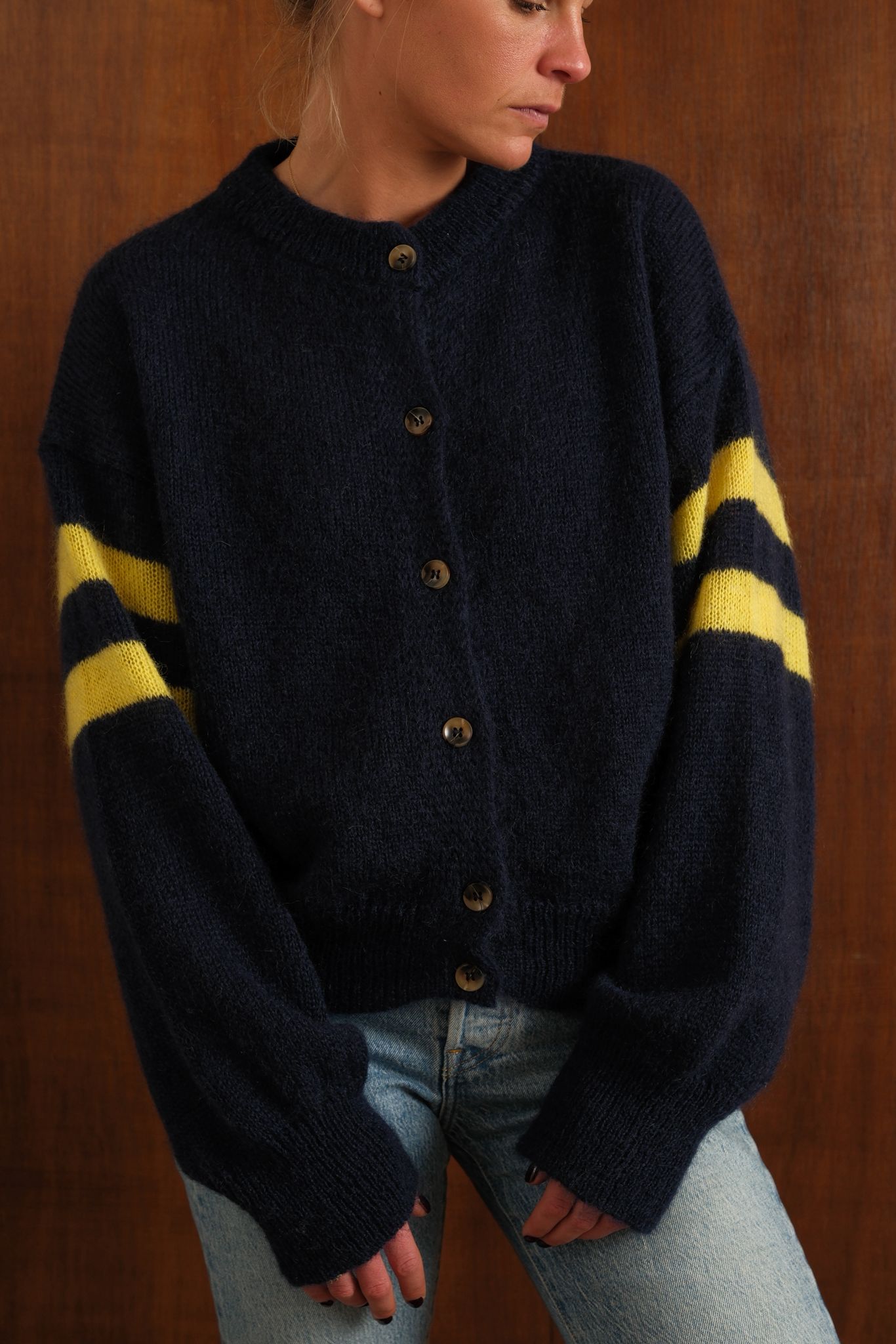 Gilet LEAH marine/jaune