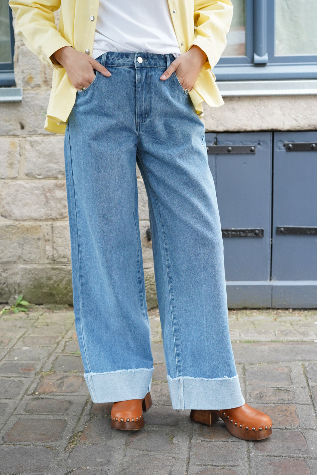 Jean Bastien revers bleu