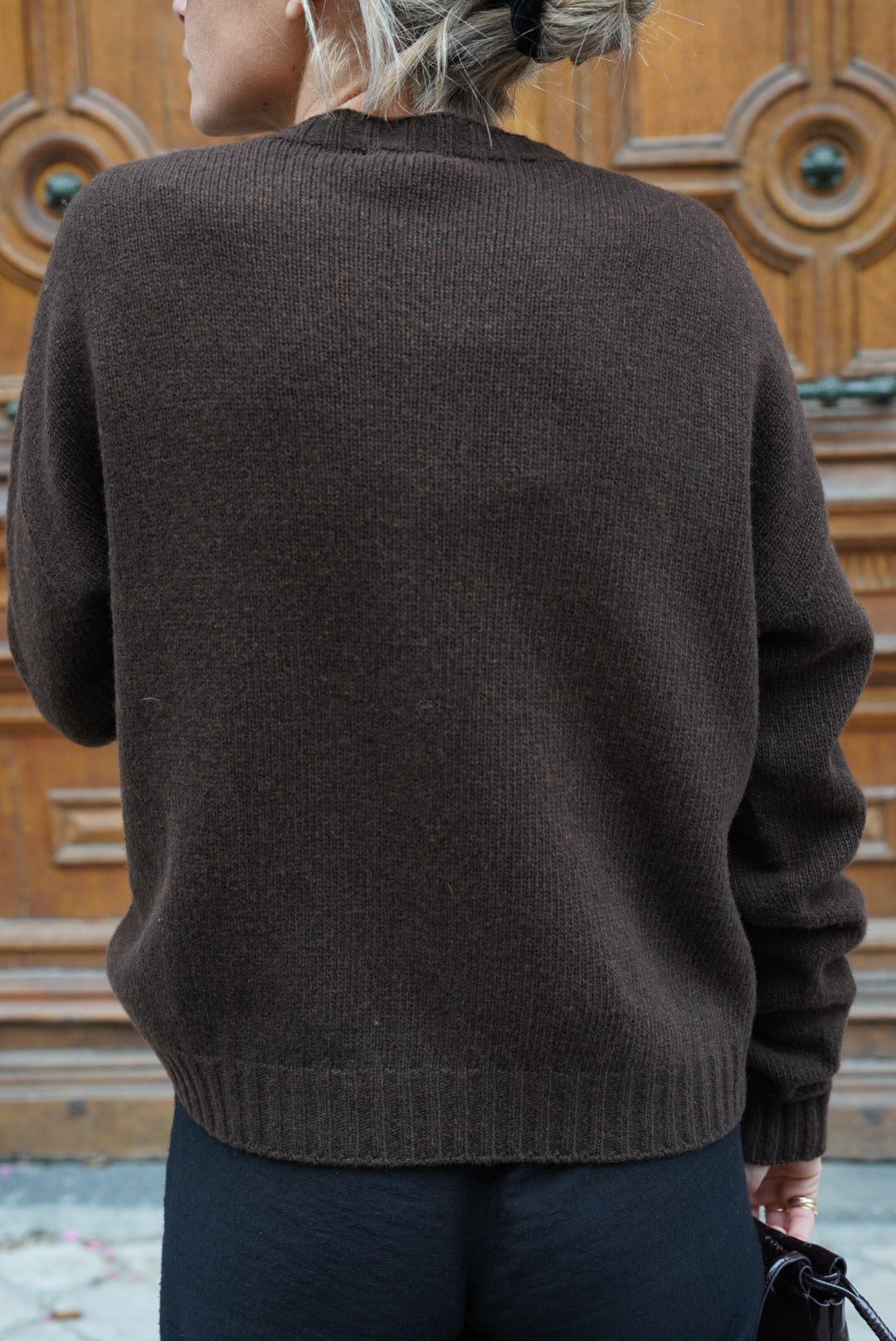 Pull Adrien chocolat