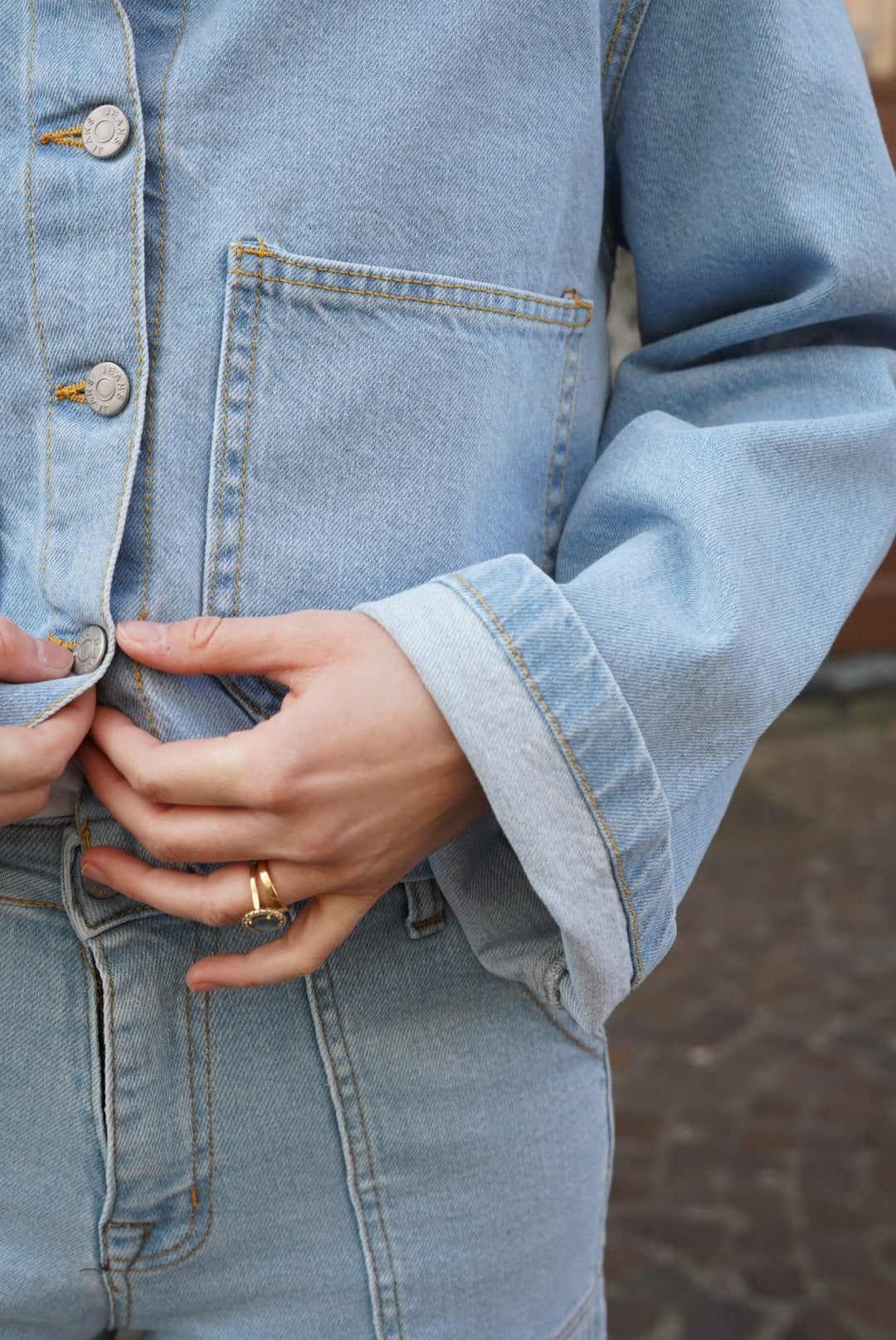 Veste Juliette denim clair