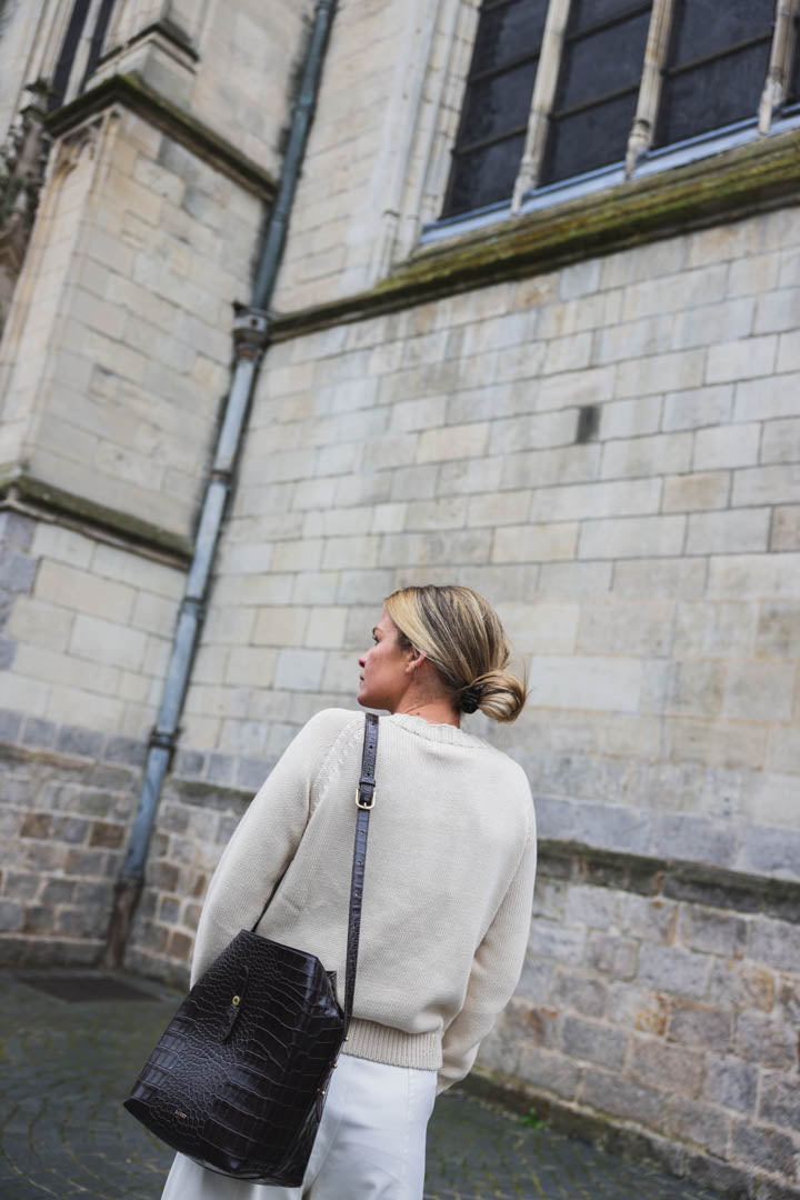 Gabriel beige cardigan